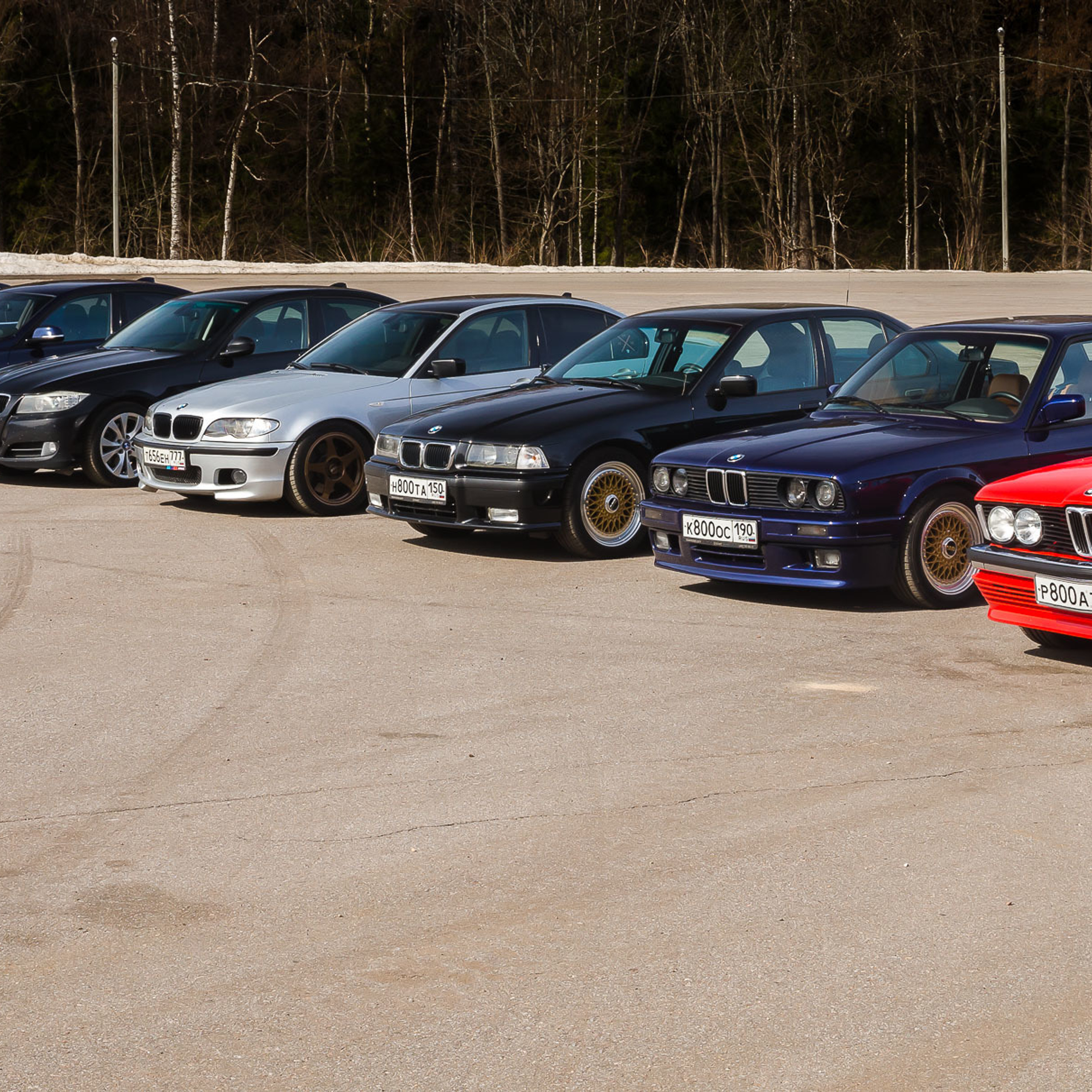 BMW 3er. Фотограф Дмитрий Питерский