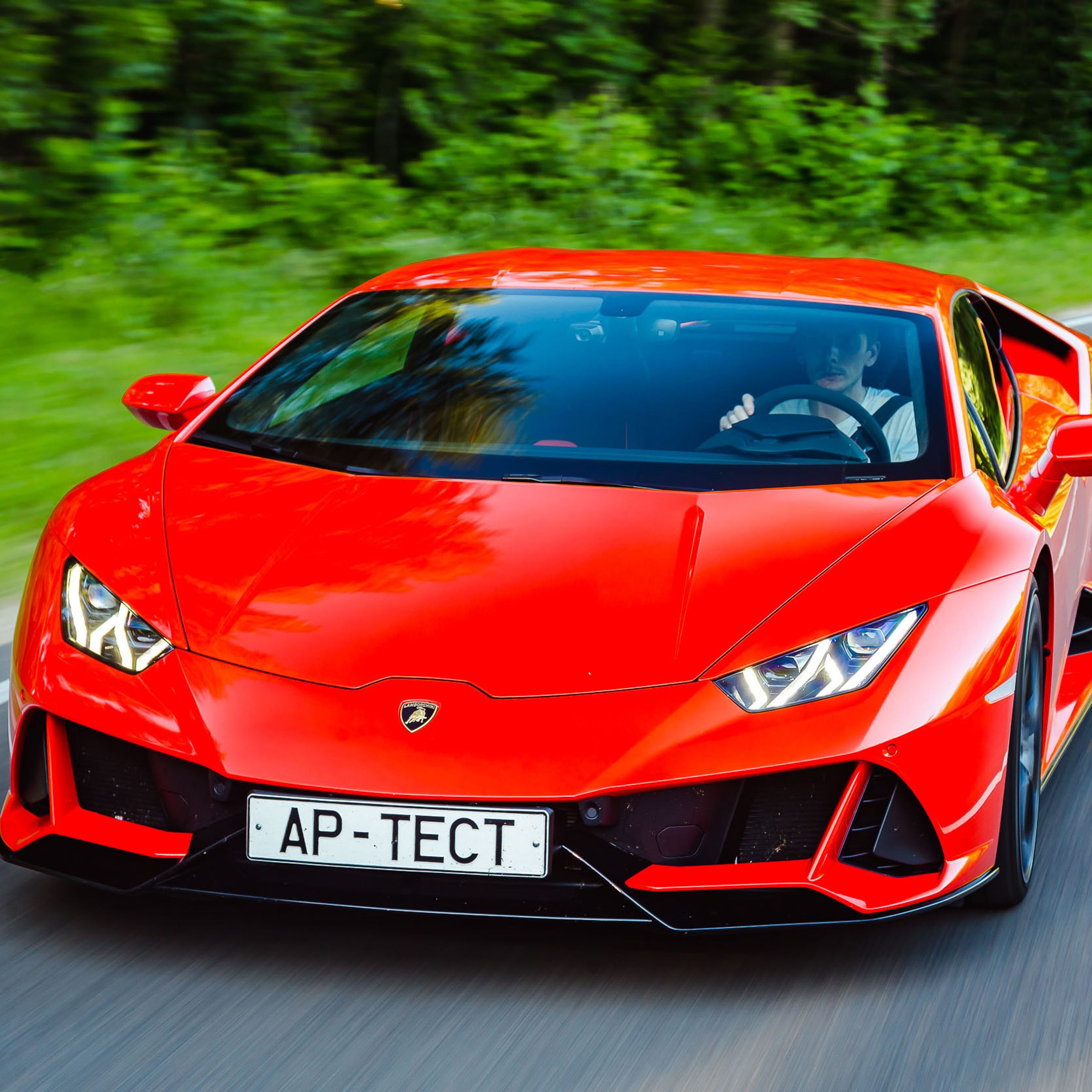 Lamborghini Huracan Evo. Фотограф Дмитрий Питерский