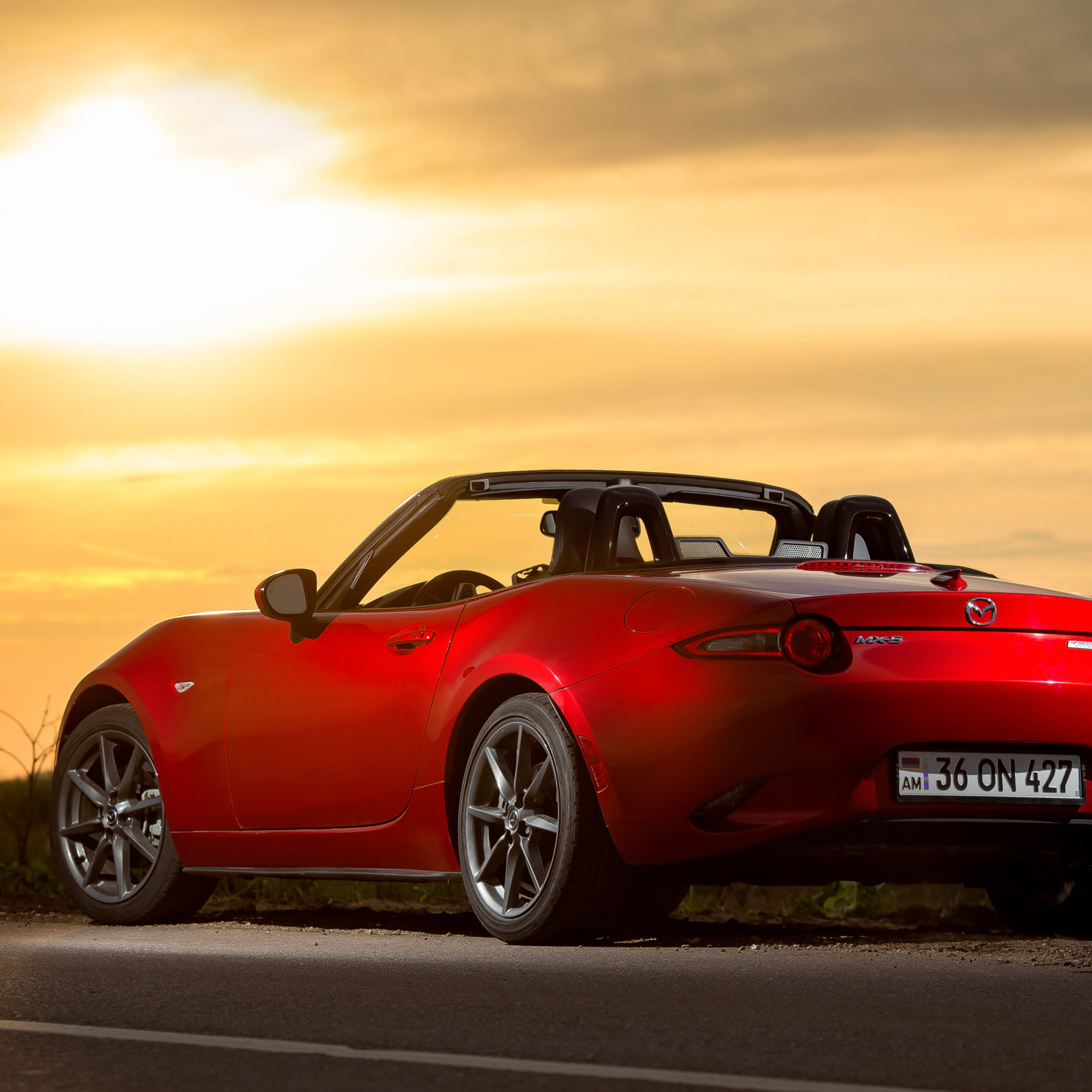 Fiat 124 & Mazda MX-5. Фотограф Дмитрий Питерский