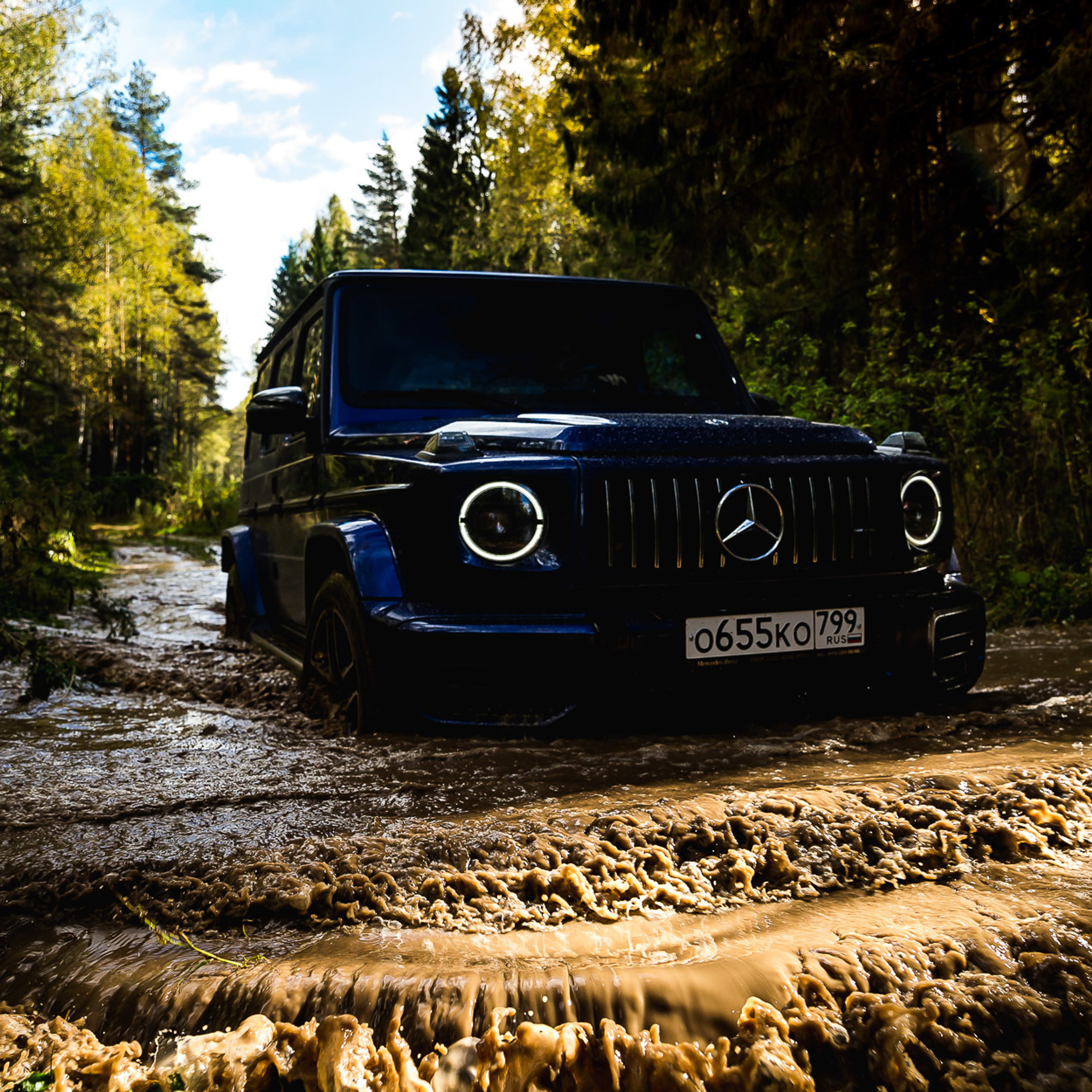 Mercedes G63 AMG. Фотограф Дмитрий Питерский