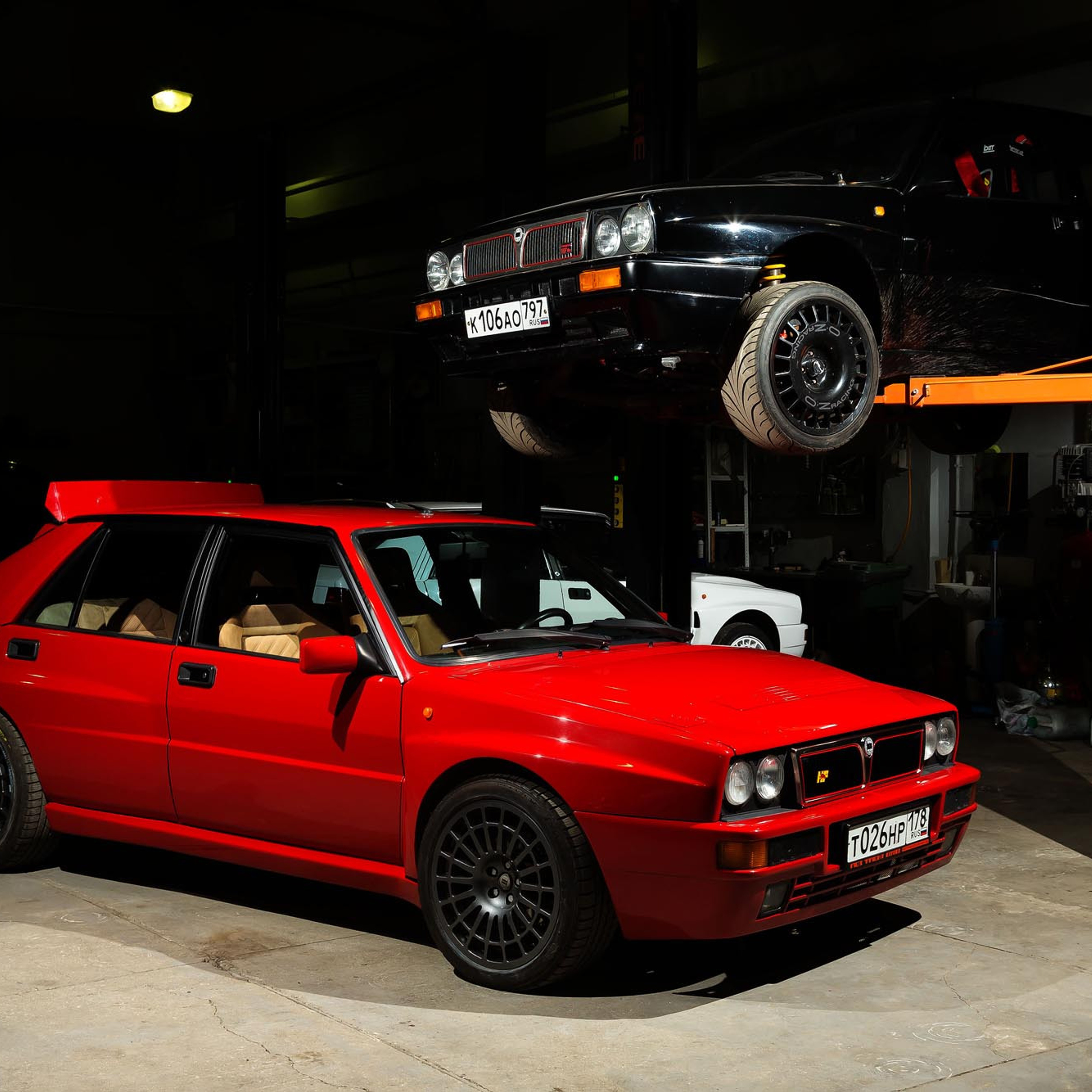 Lancia Delta Integrale. Фотограф Дмитрий Питерский