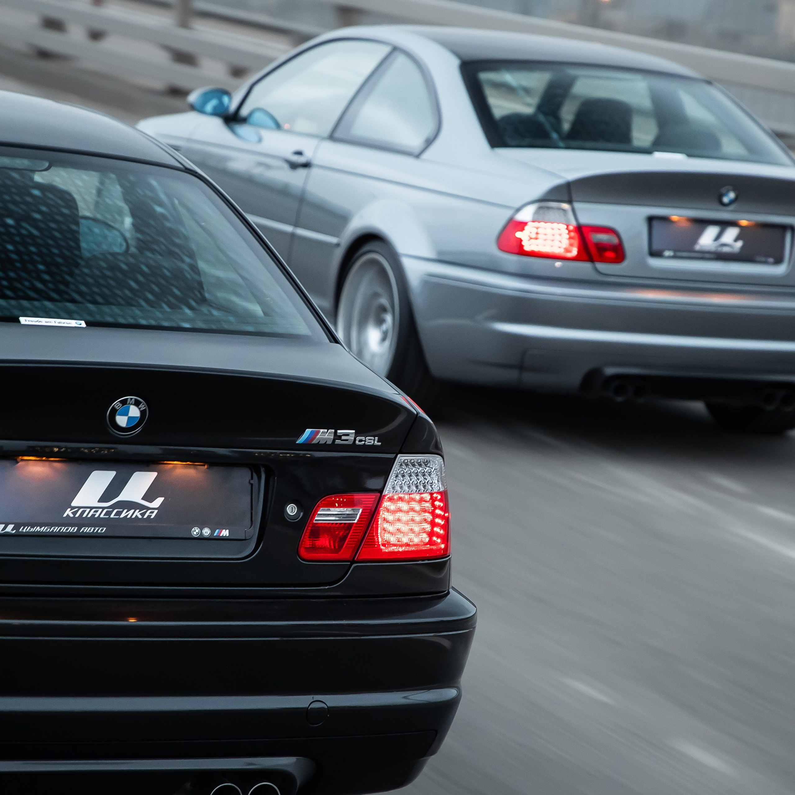BMW M3 CSL x2. Фотограф Дмитрий Питерский