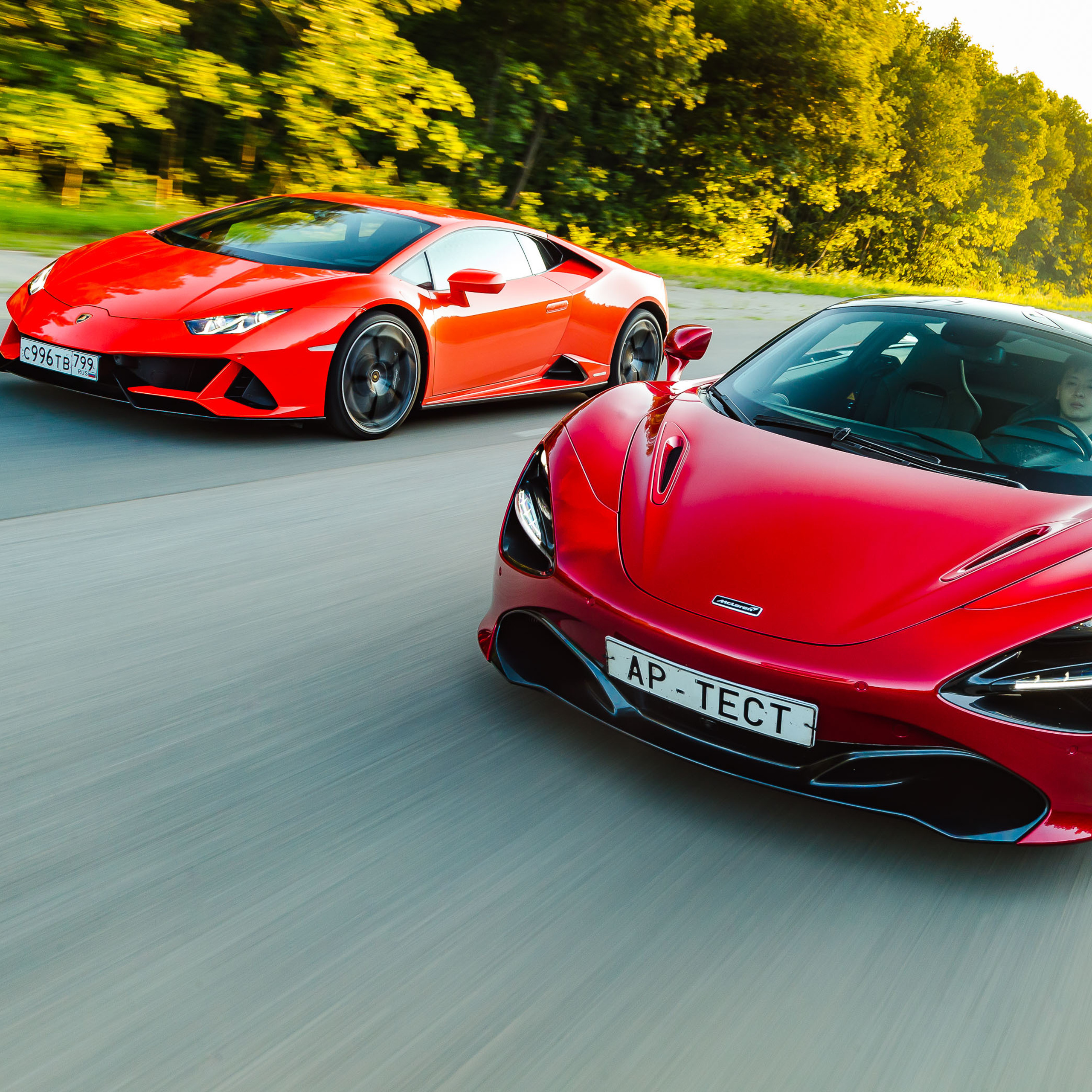 Lamborghini Huracan Evo. Фотограф Дмитрий Питерский