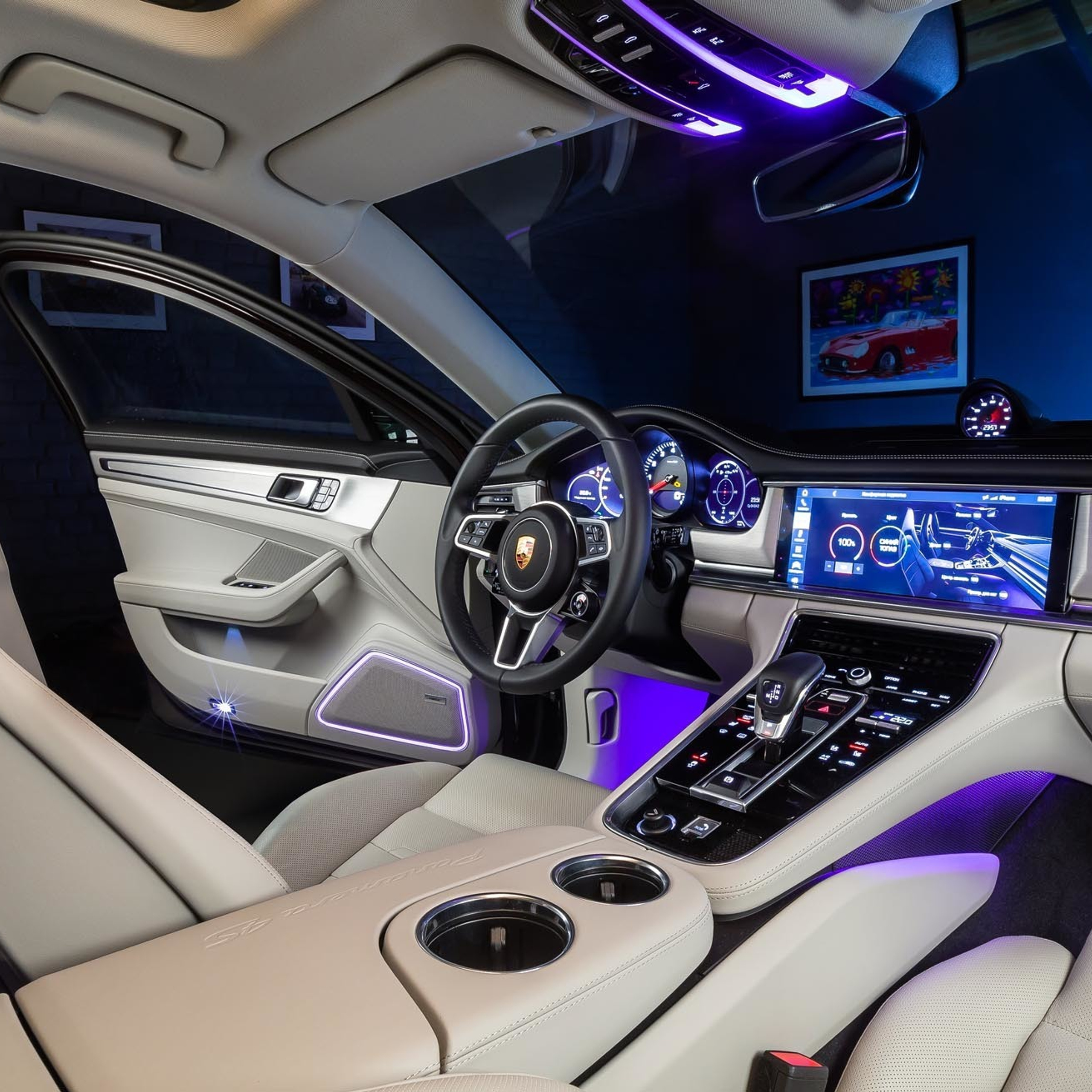 Porsche Panamera 4S. Фотограф Дмитрий Питерский