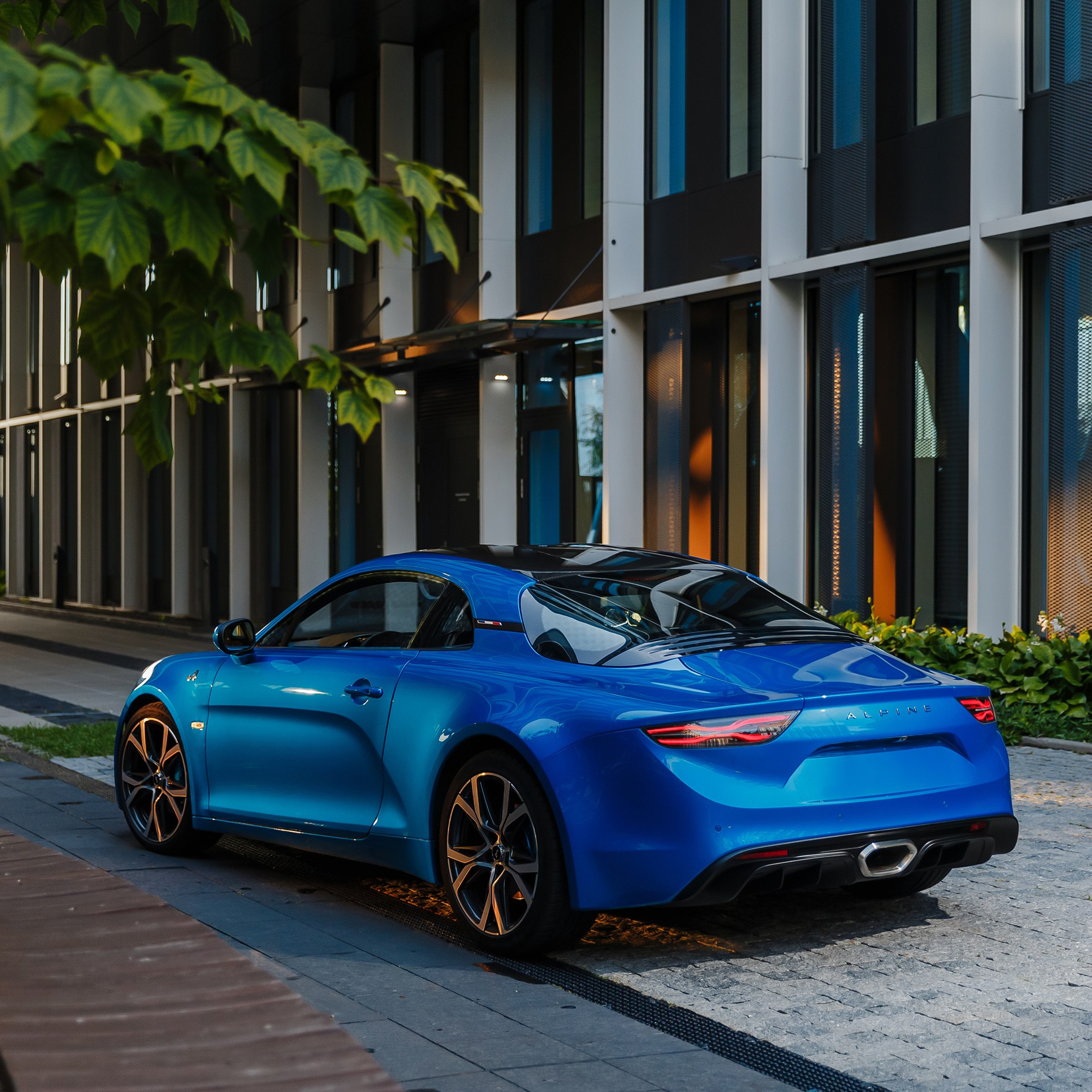 Alpine A110. Фотограф Дмитрий Питерский