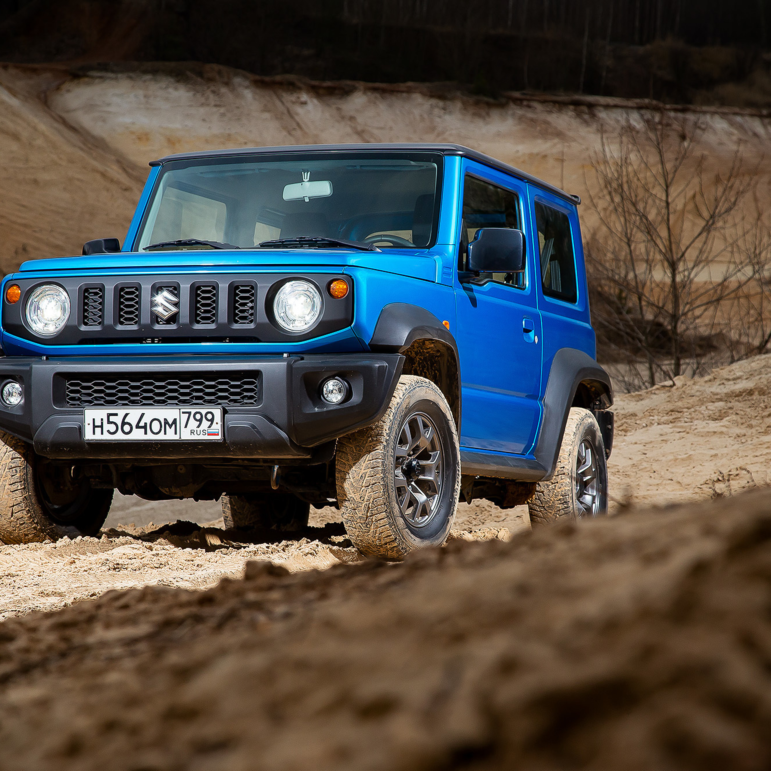 Suzuki Jimny. Фотограф Дмитрий Питерский
