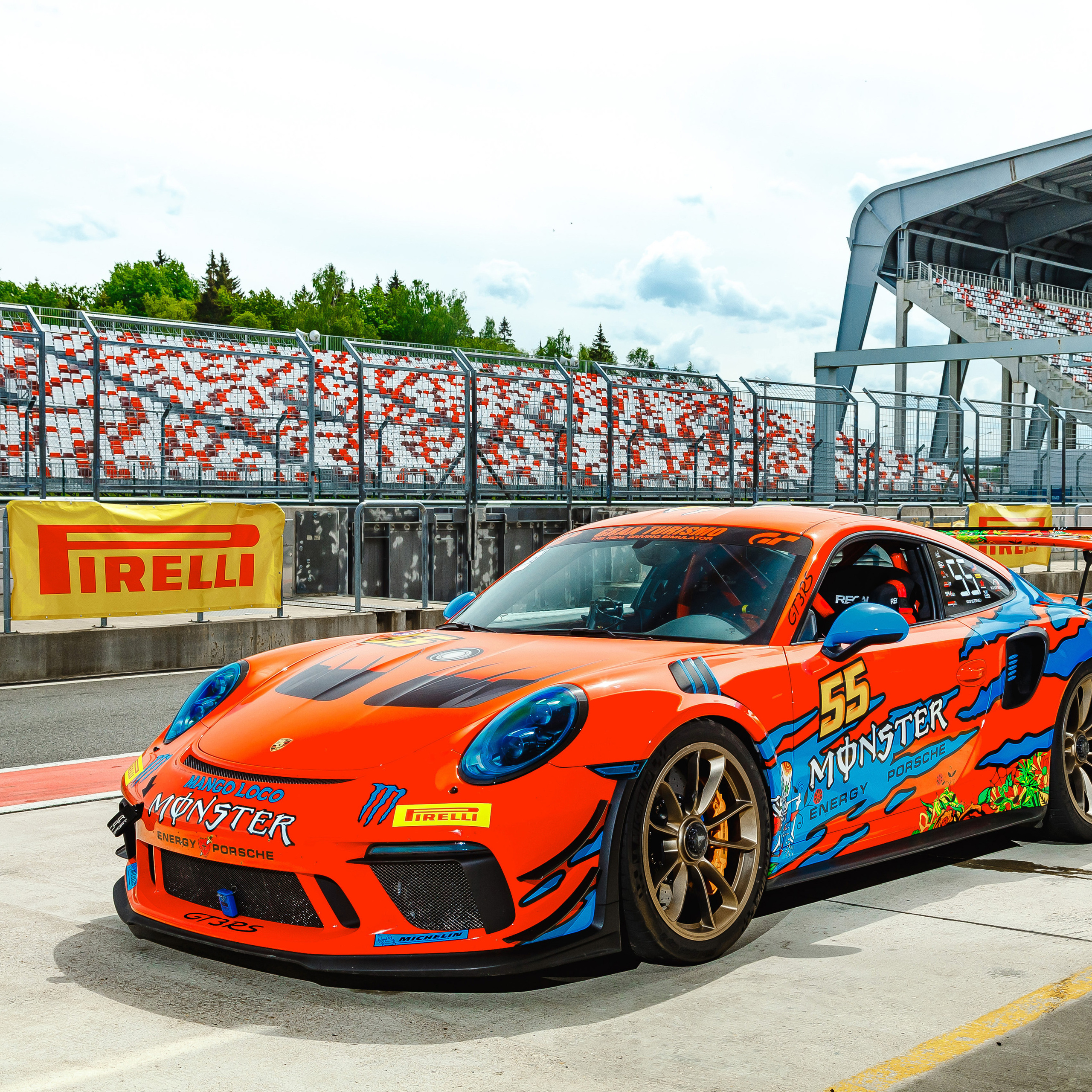 Porsche 911 GT3RS. Фотограф Дмитрий Питерский