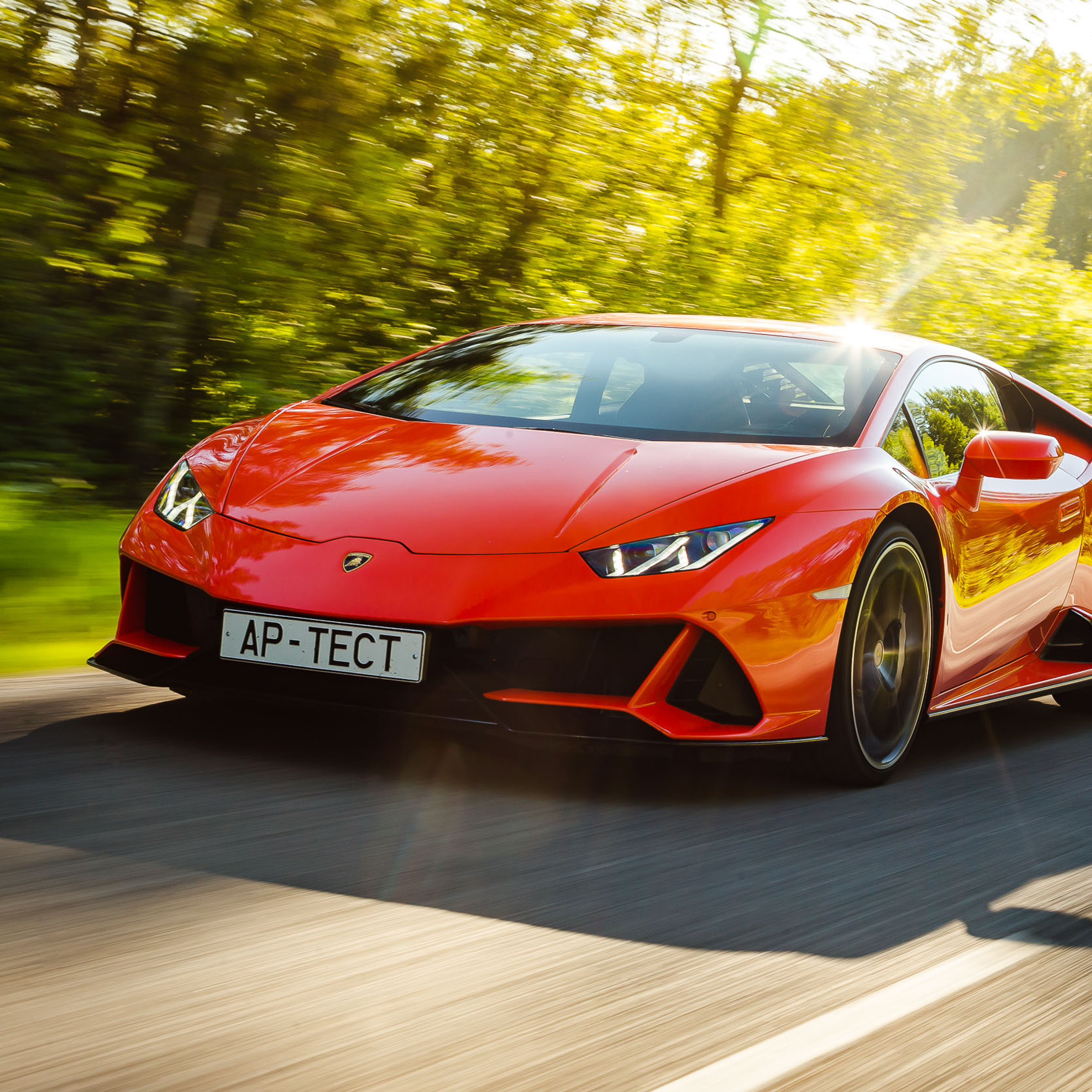 Lamborghini Huracan Evo. Фотограф Дмитрий Питерский