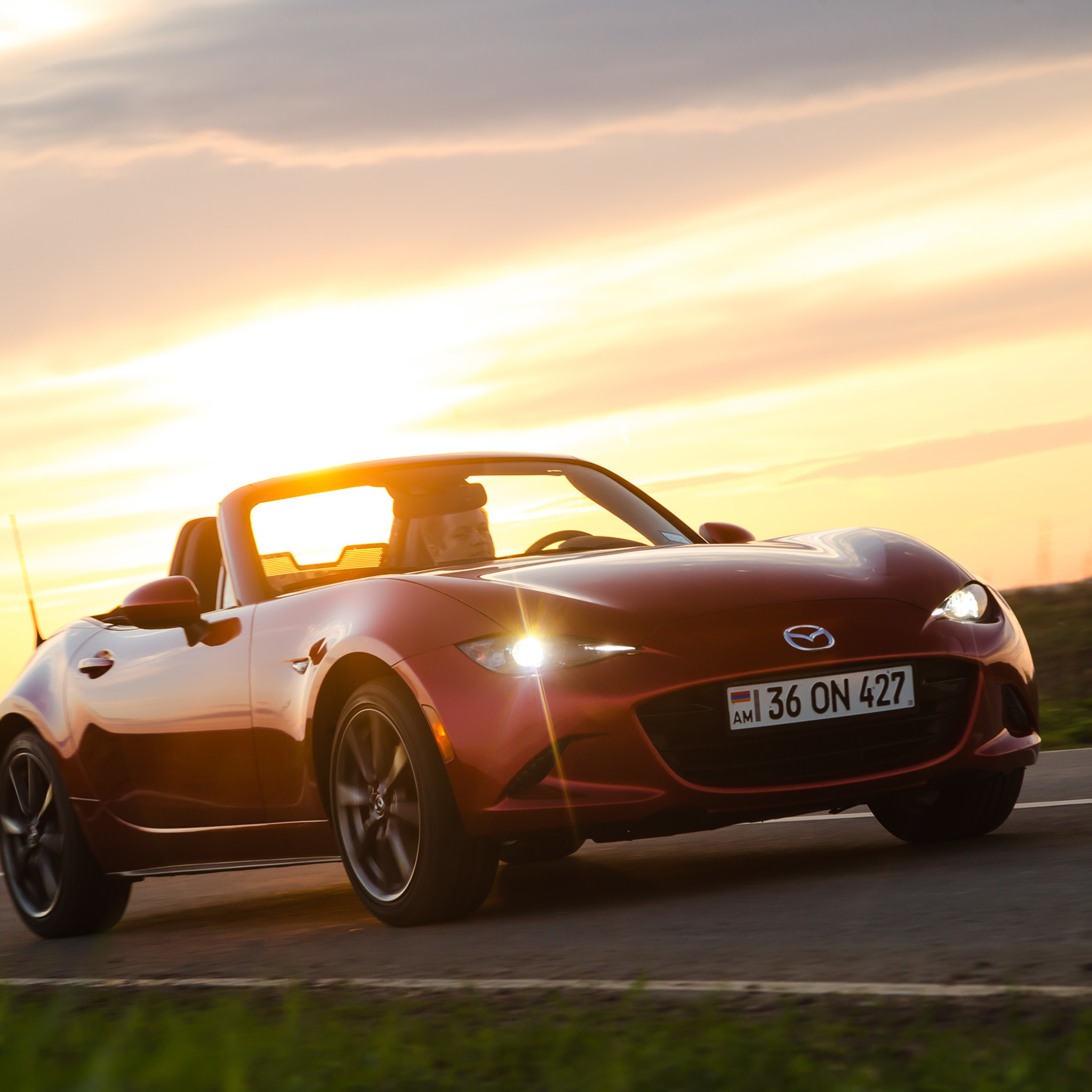Fiat 124 & Mazda MX-5. Фотограф Дмитрий Питерский