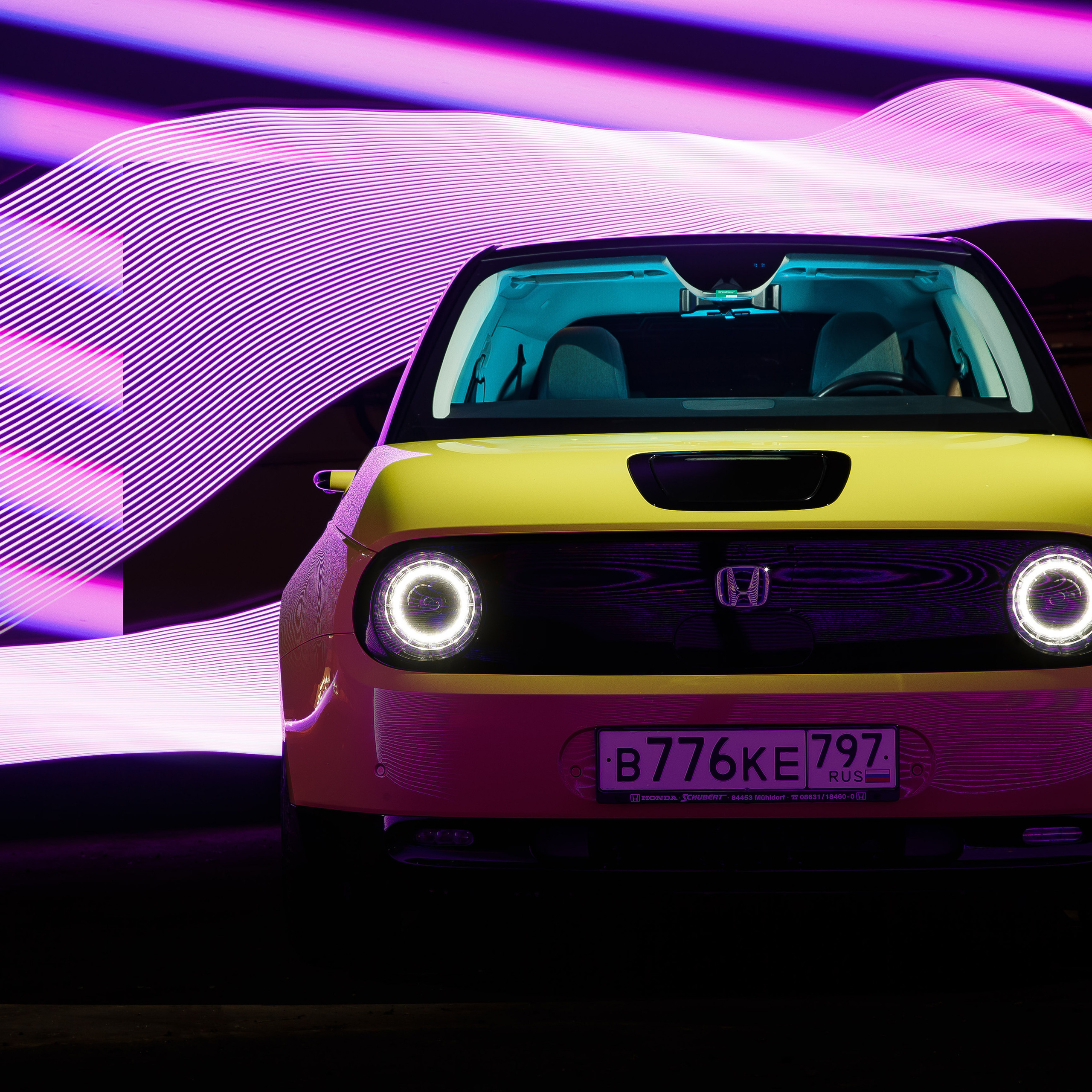 Honda E. Фотограф Дмитрий Питерский