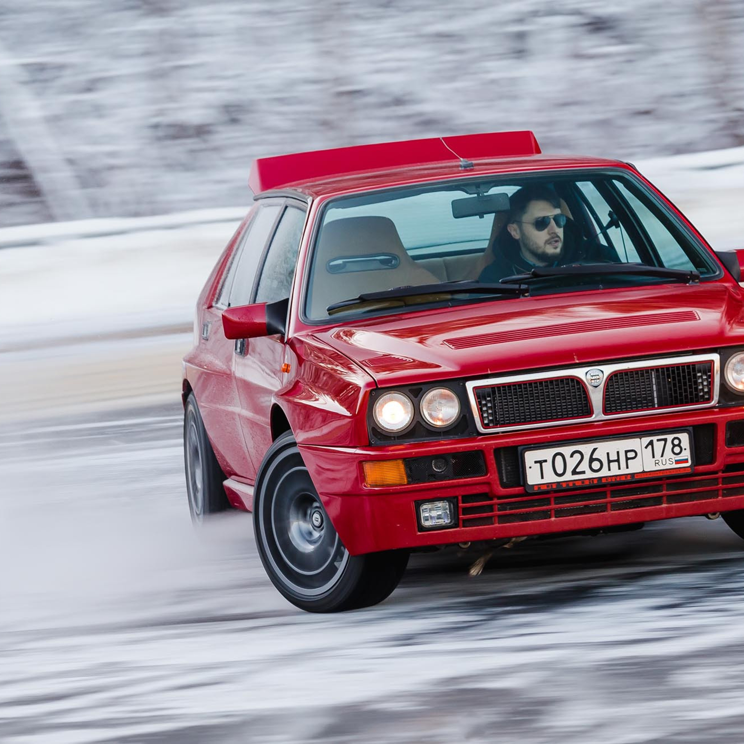 Lancia Delta Integrale. Фотограф Дмитрий Питерский
