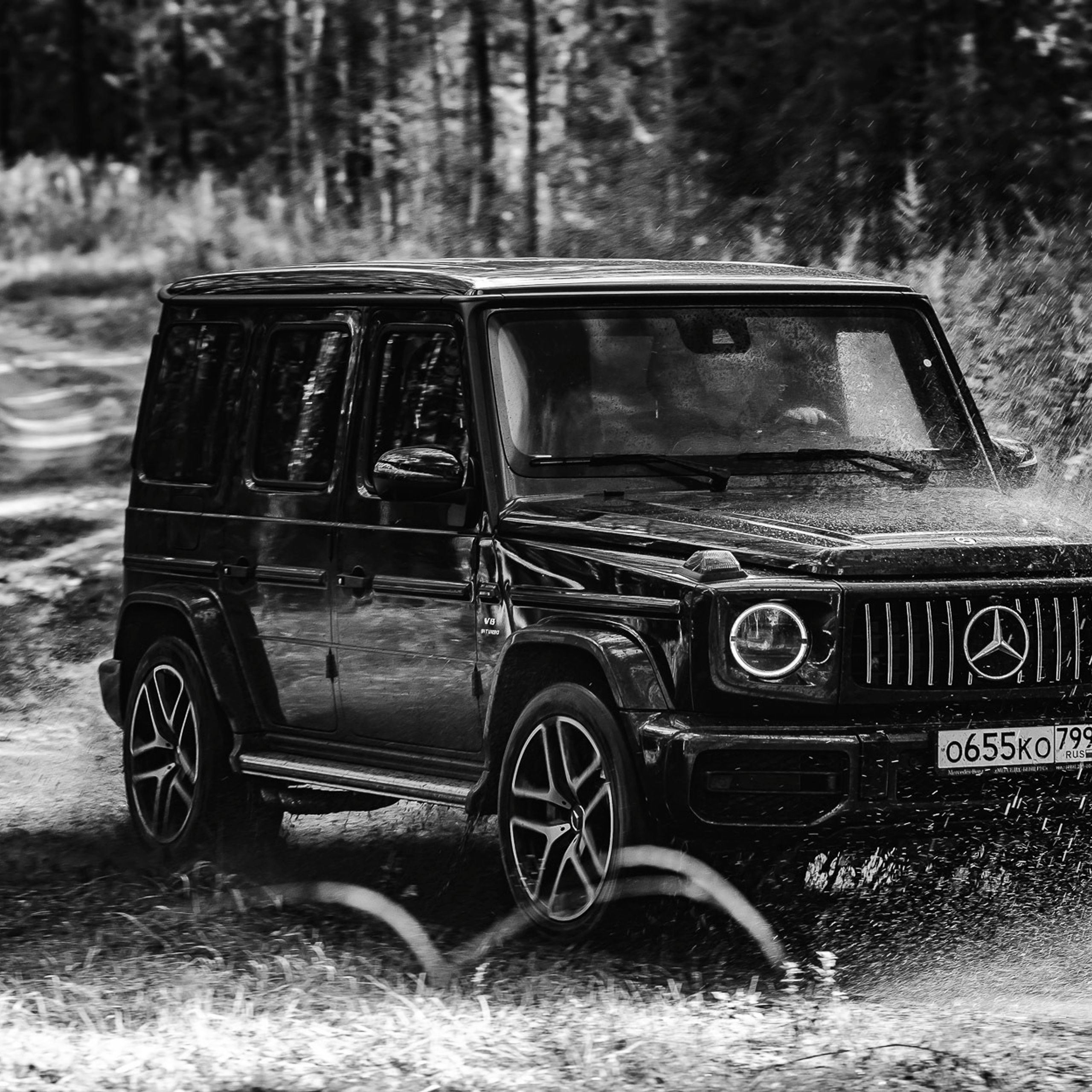 Mercedes G63 AMG. Фотограф Дмитрий Питерский
