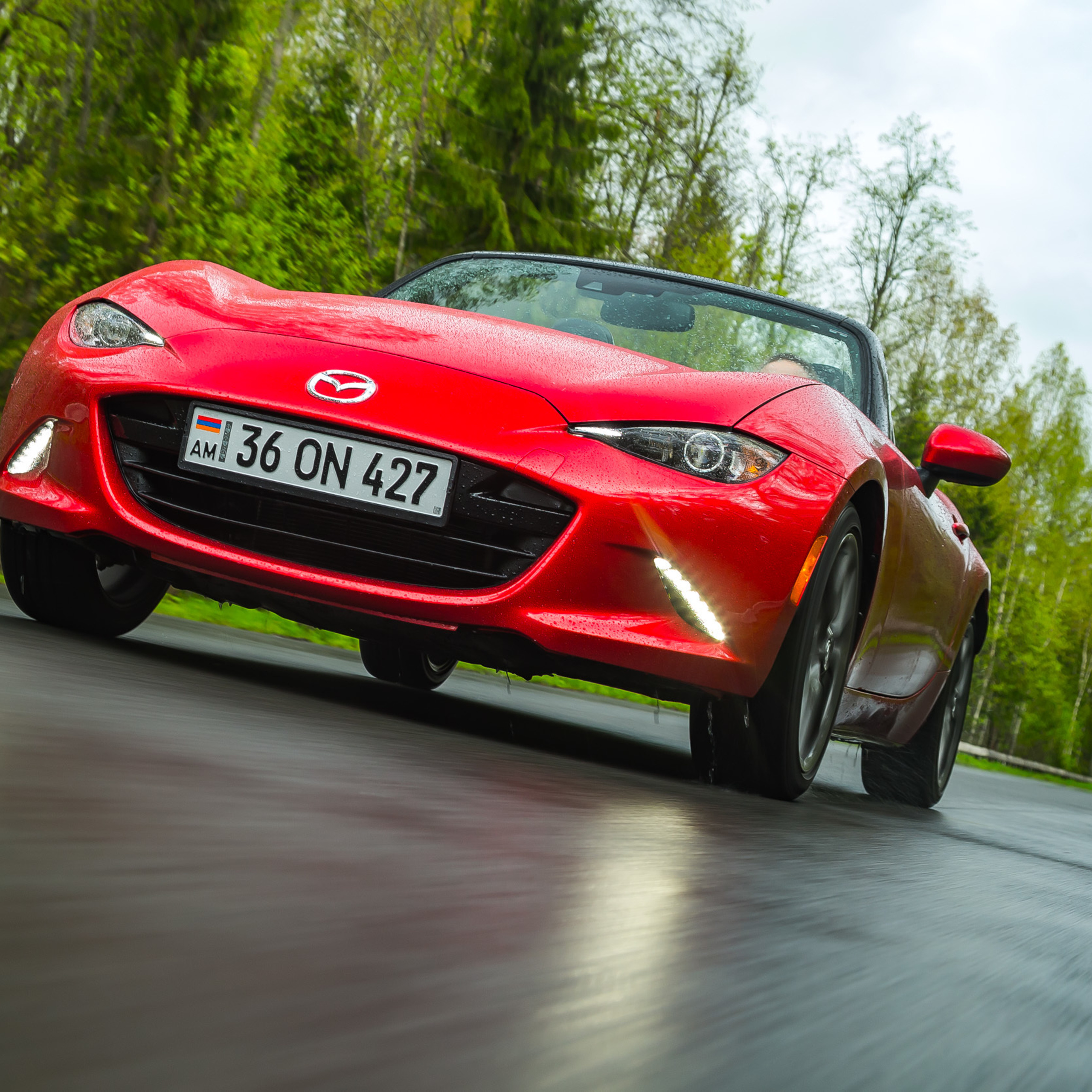 Fiat 124 & Mazda MX-5. Фотограф Дмитрий Питерский