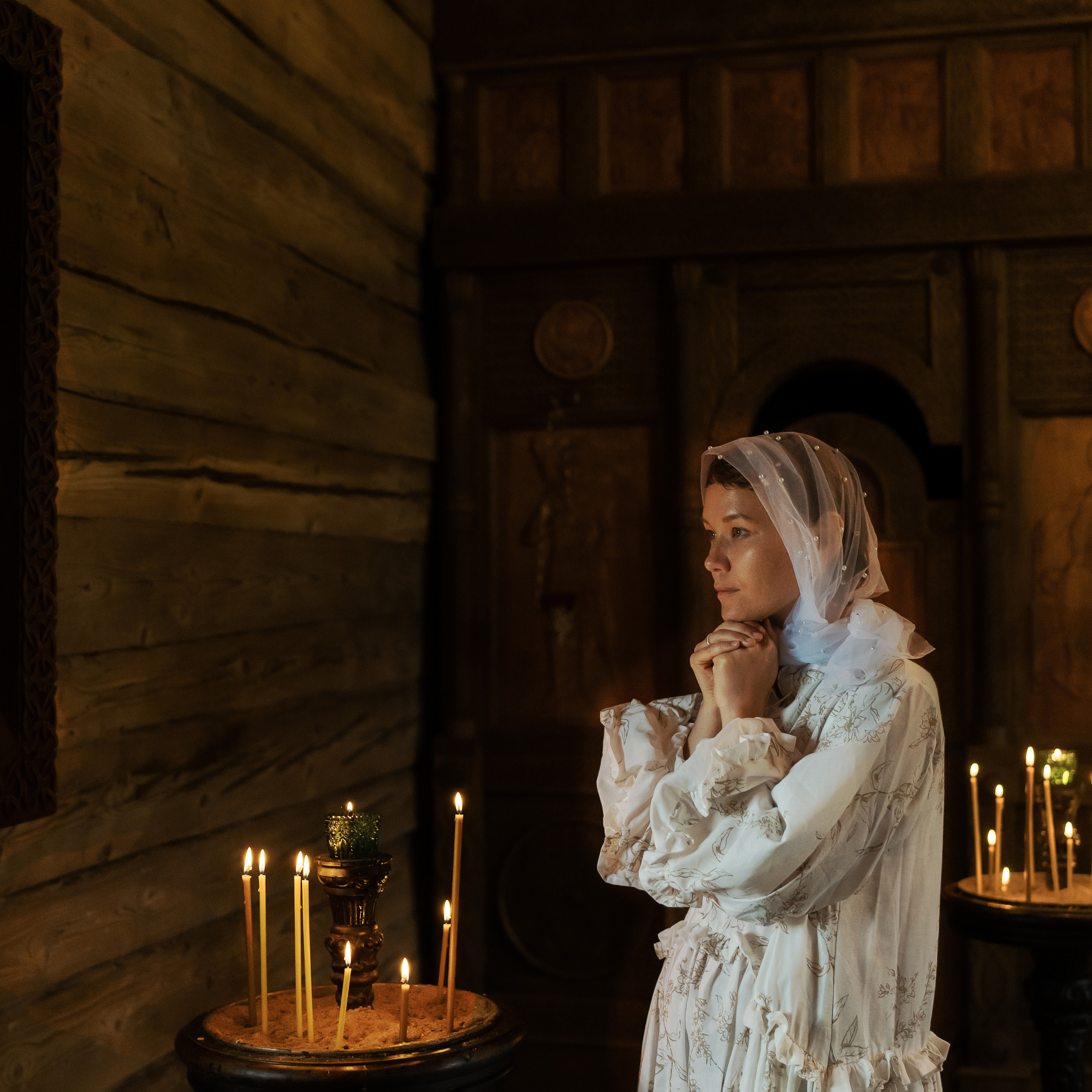 Съемка в храме