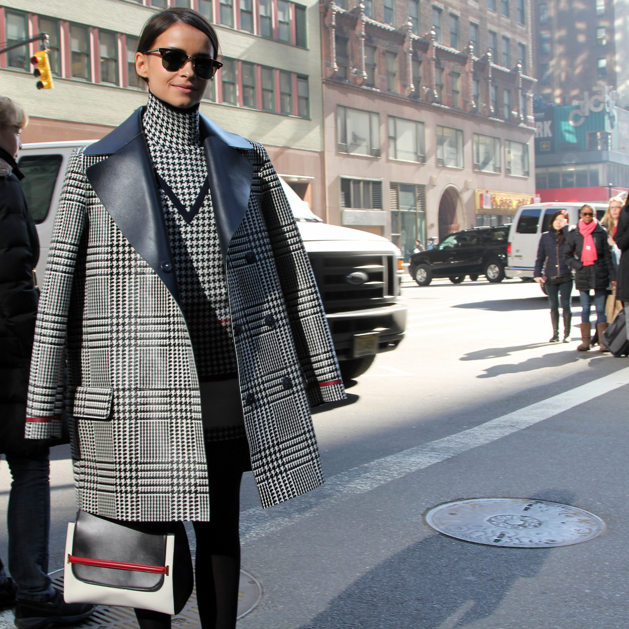 Miroslava Duma, Мирослава Дума, Нью-Йорк, New York, NYFW, Fashion Week, Street-Style, Street, Style, Buro247, Adlet, ByAdlet