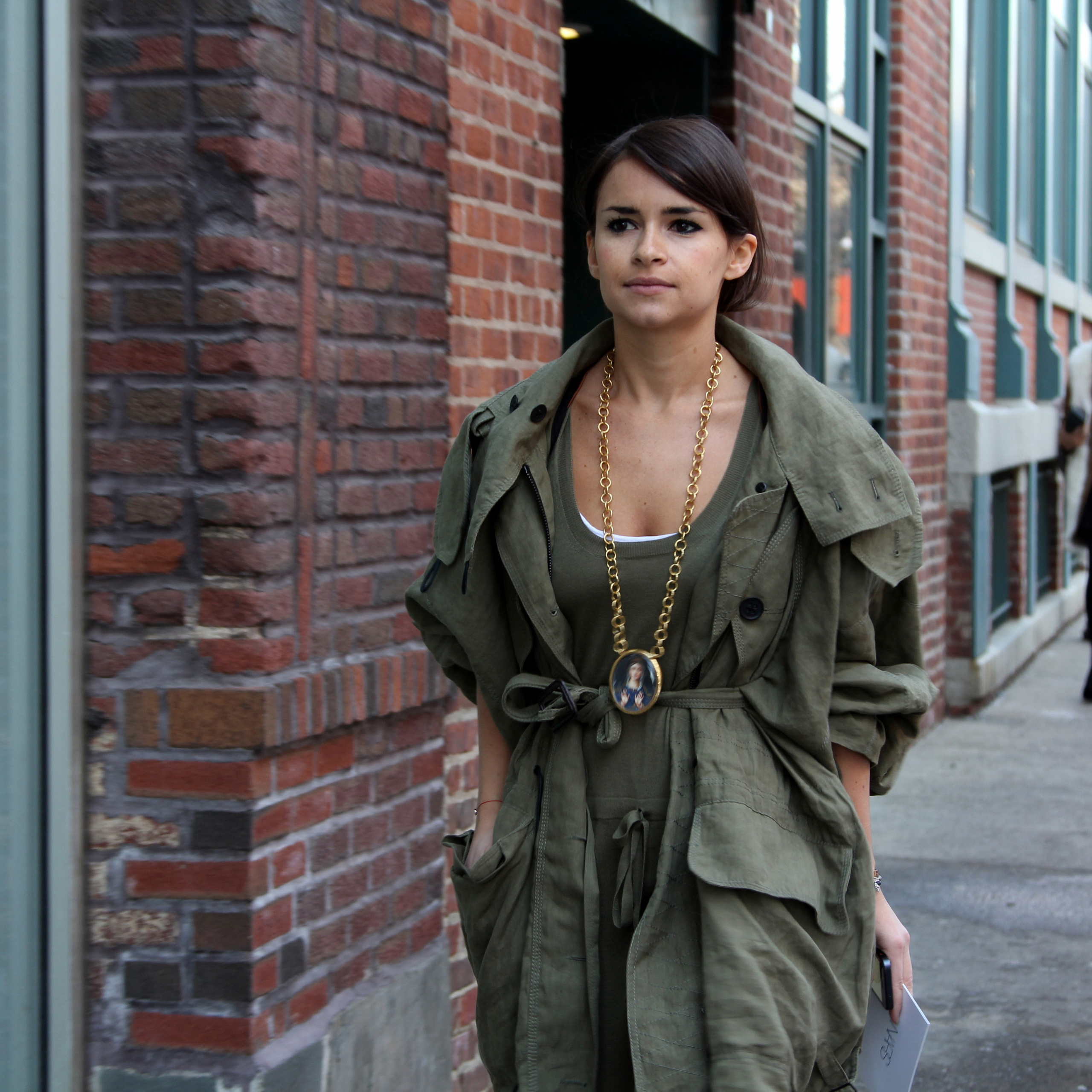 Miroslava Duma, Мирослава Дума, Нью-Йорк, New York, NYFW, Fashion Week, Street-Style, Street, Style, Buro247, Adlet, ByAdlet