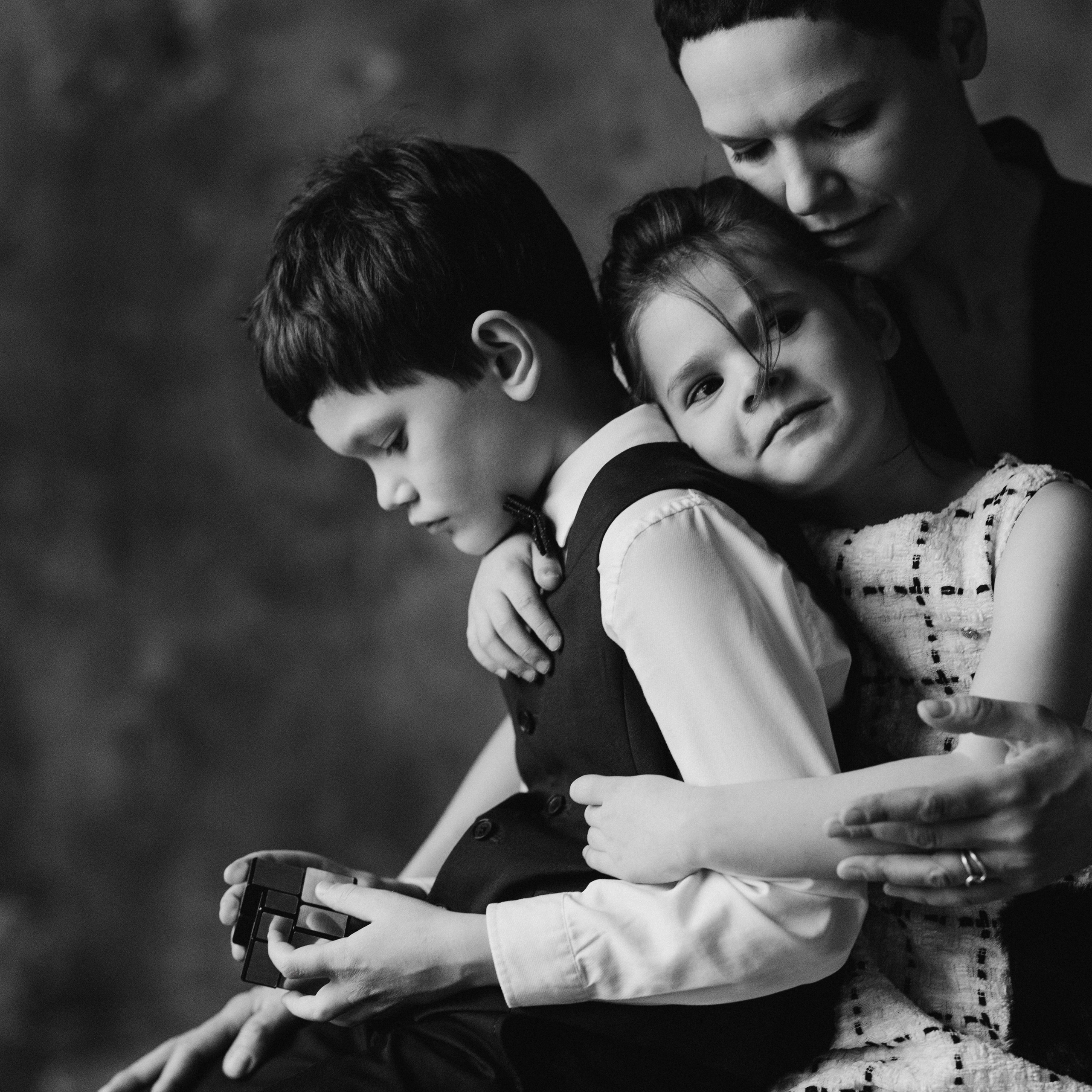 Арина с детьми