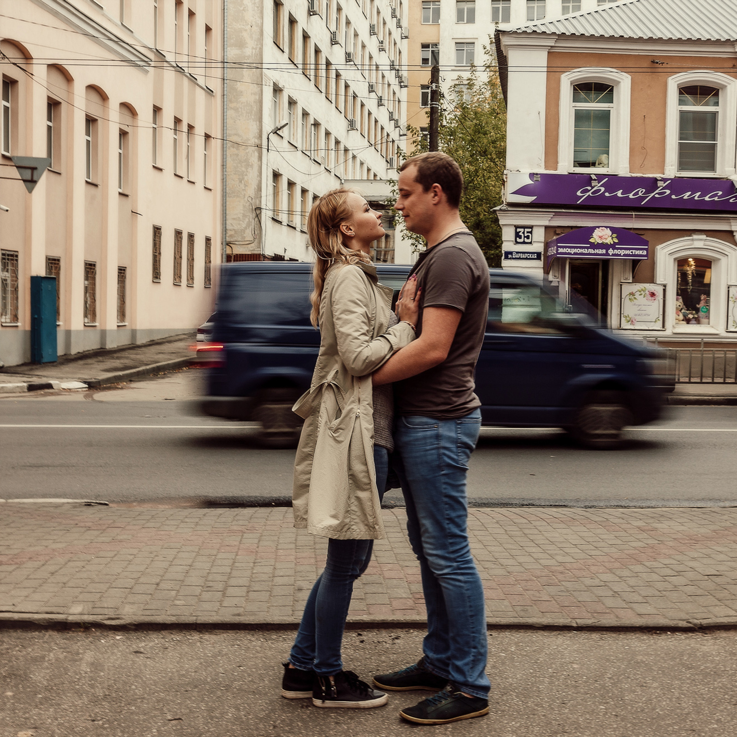 Первая фотосессия Эллы и Дмитрия