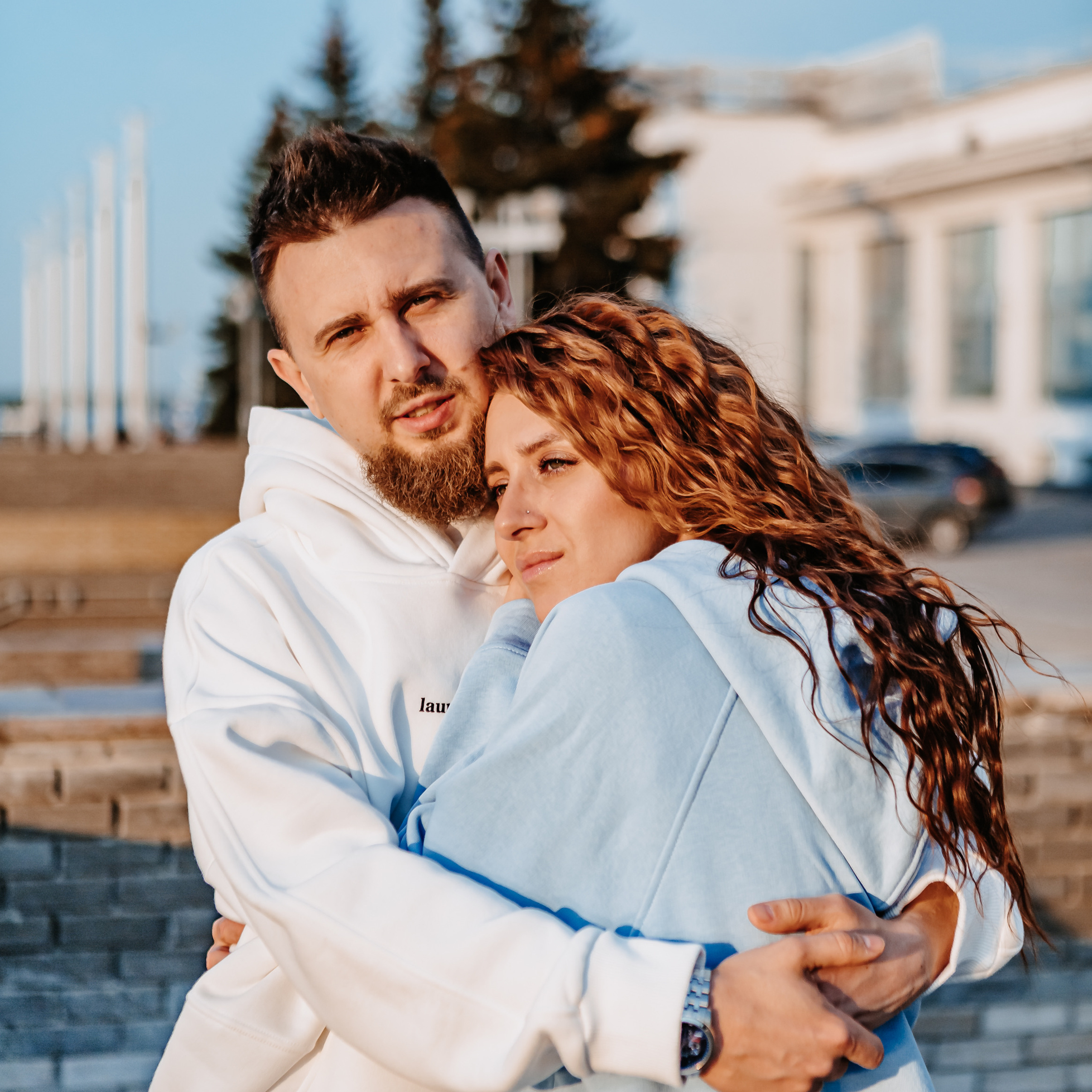 Вечерняя прогулка в городе