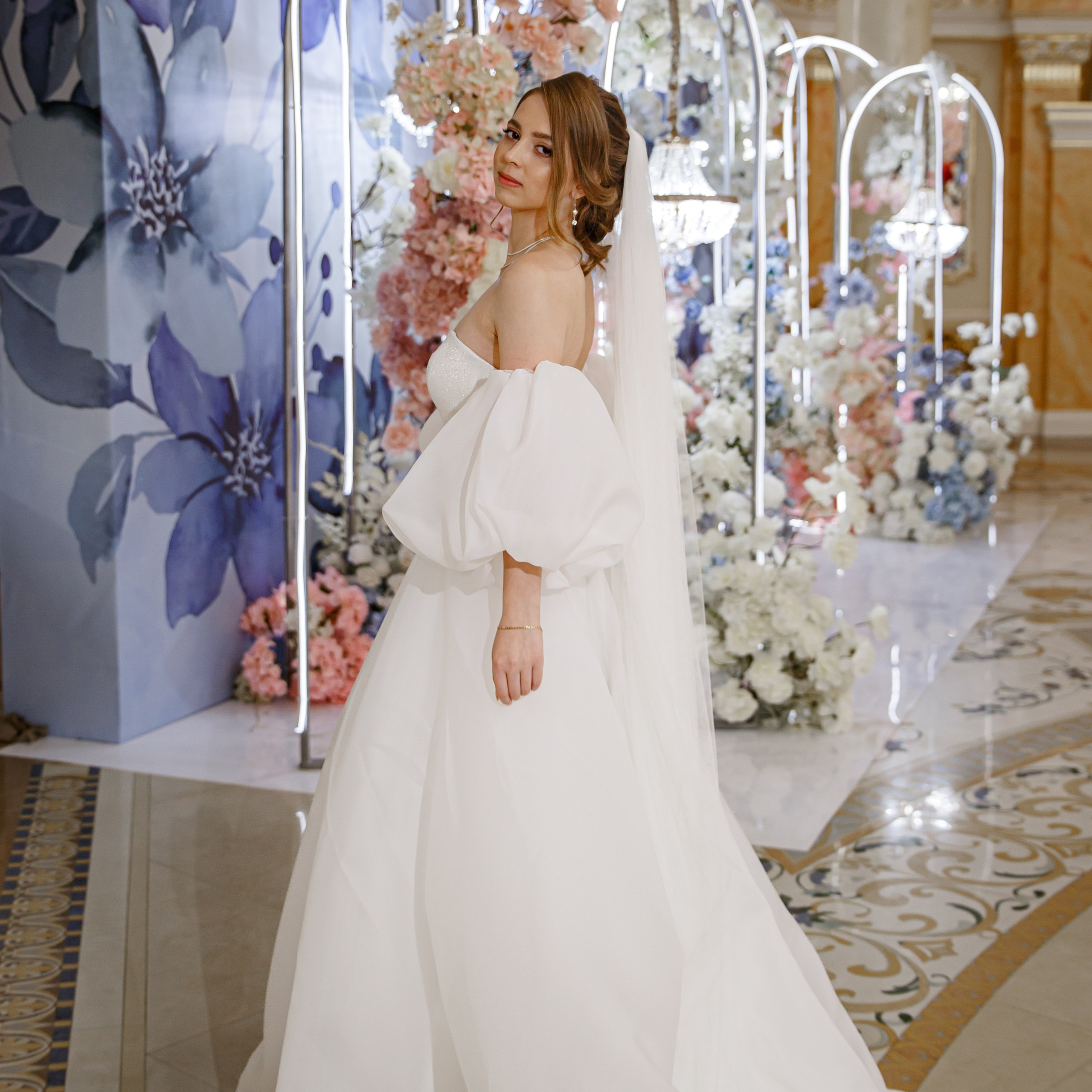 Регистрация брака в доме торжеств Сафиса. Свадебный фотограф Москва и МО Сергей Киржаев