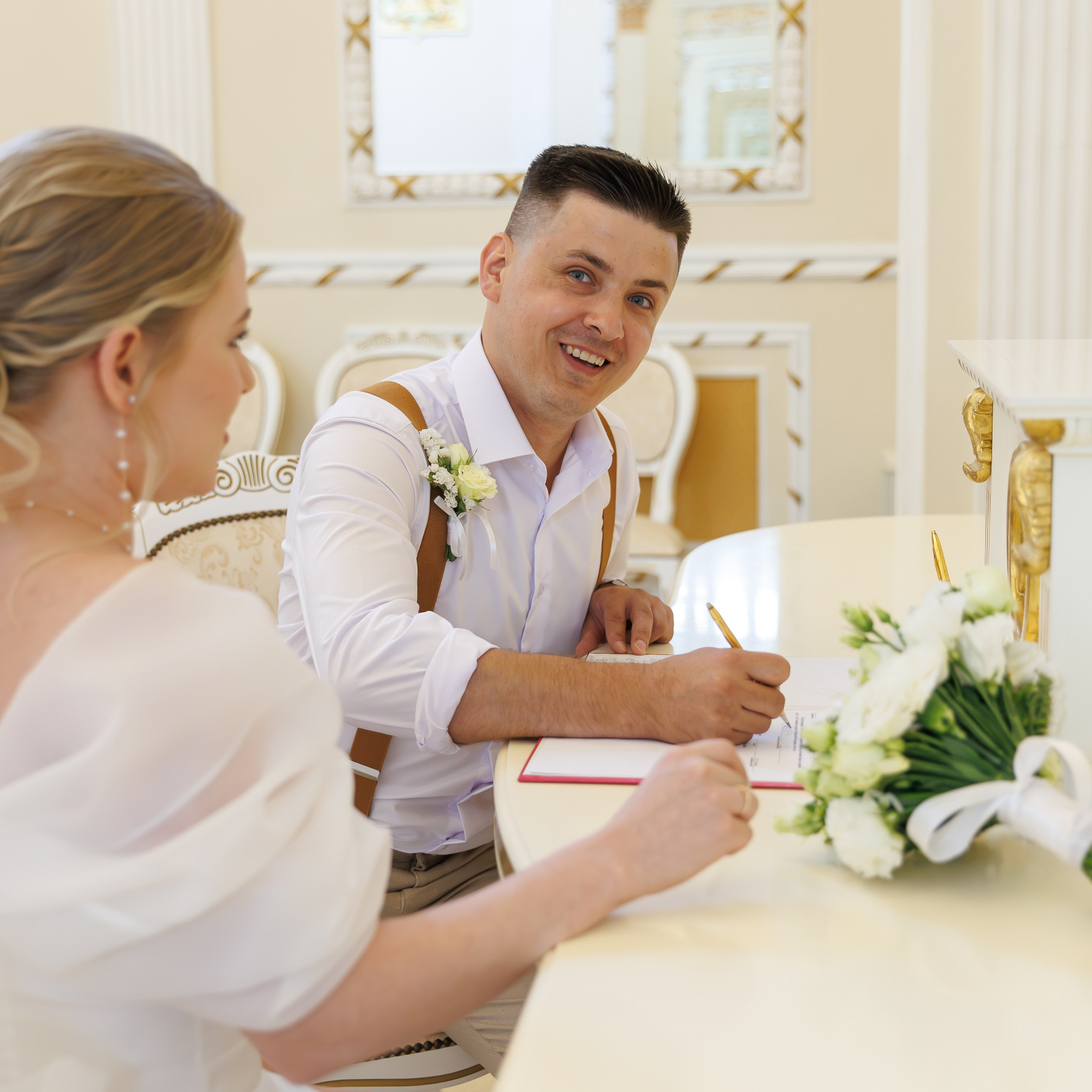 Загс Раменское регистрация брака, фотосессия. Свадебный фотограф Москва и МО Сергей Киржаев