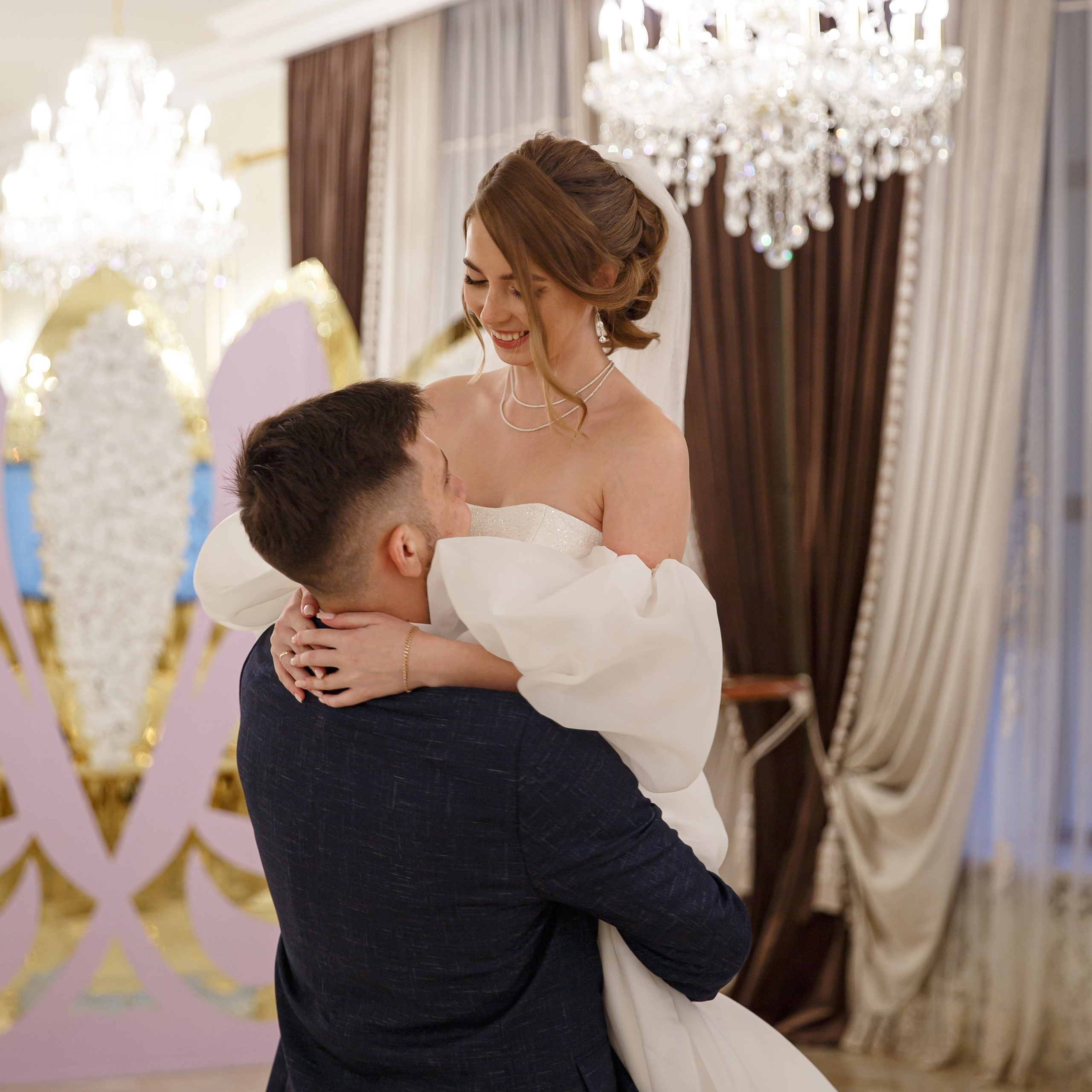 Регистрация брака в доме торжеств Сафиса. Свадебный фотограф Москва и МО Сергей Киржаев