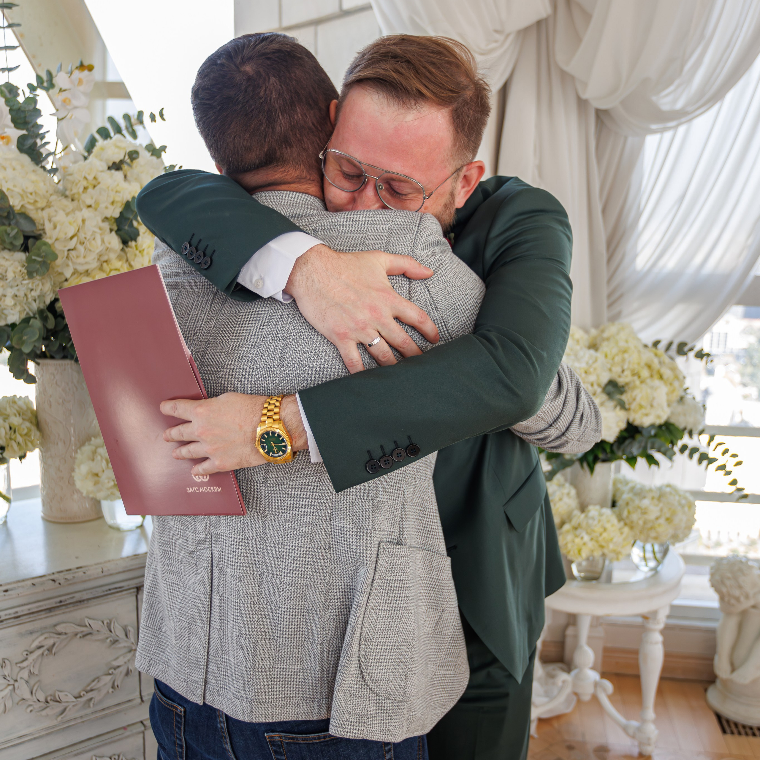 Регистрация брака в ресторане Романтик гостиница Украина. Свадебный фотограф Москва и МО Сергей Киржаев