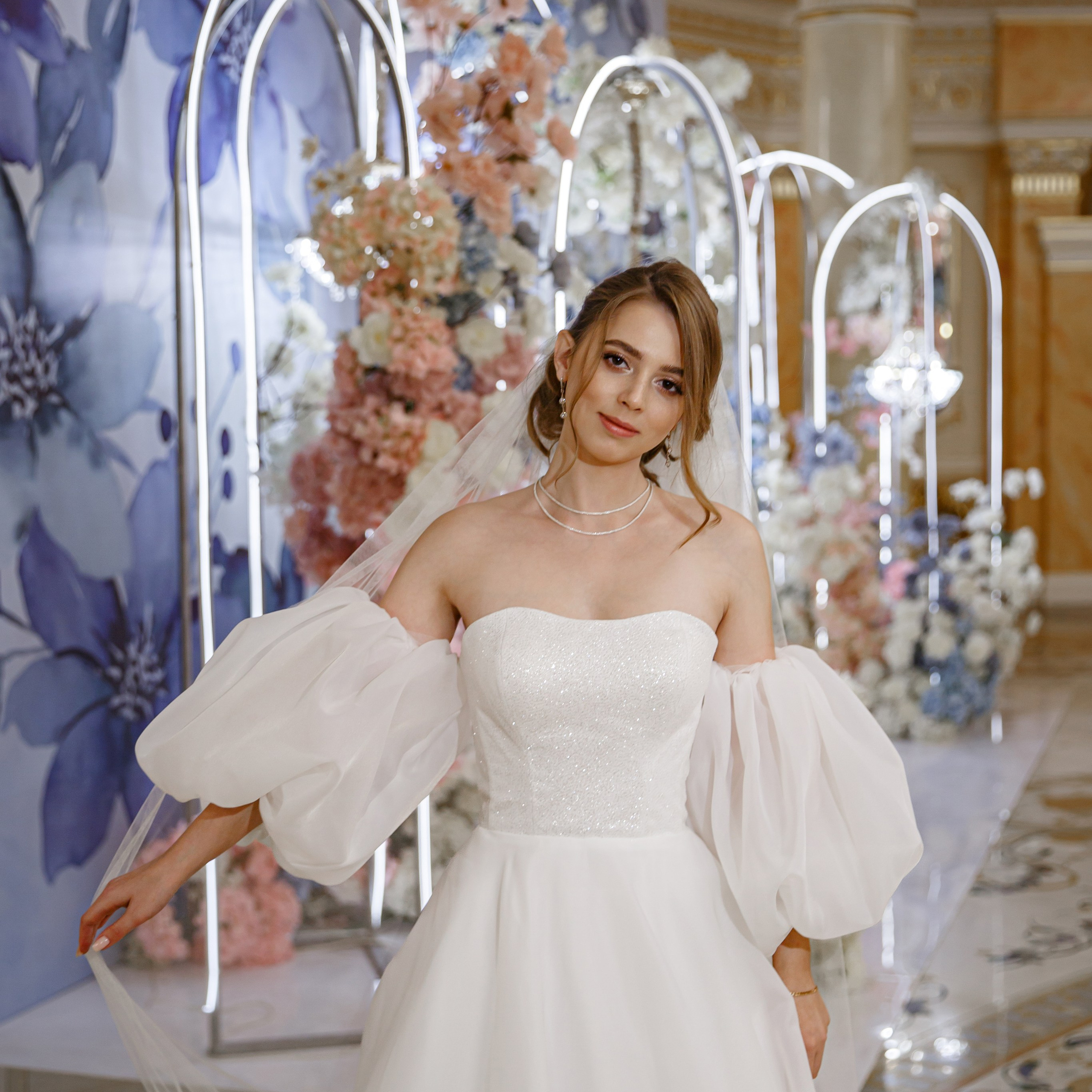 Регистрация брака в доме торжеств Сафиса. Свадебный фотограф Москва и МО Сергей Киржаев