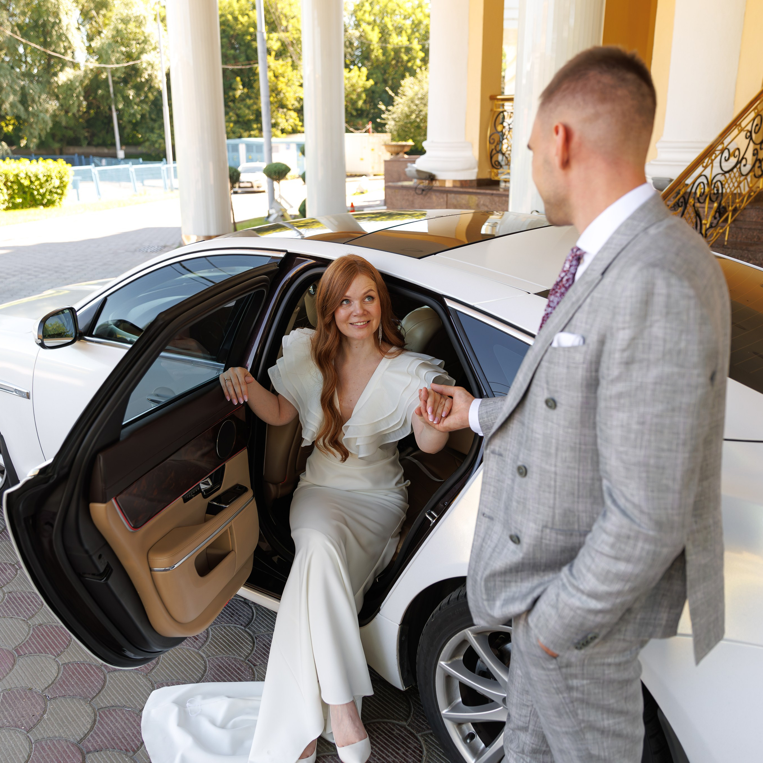 Регистрация брака в доме торжеств Сафиса. Свадебный фотограф Москва и МО Сергей Киржаев