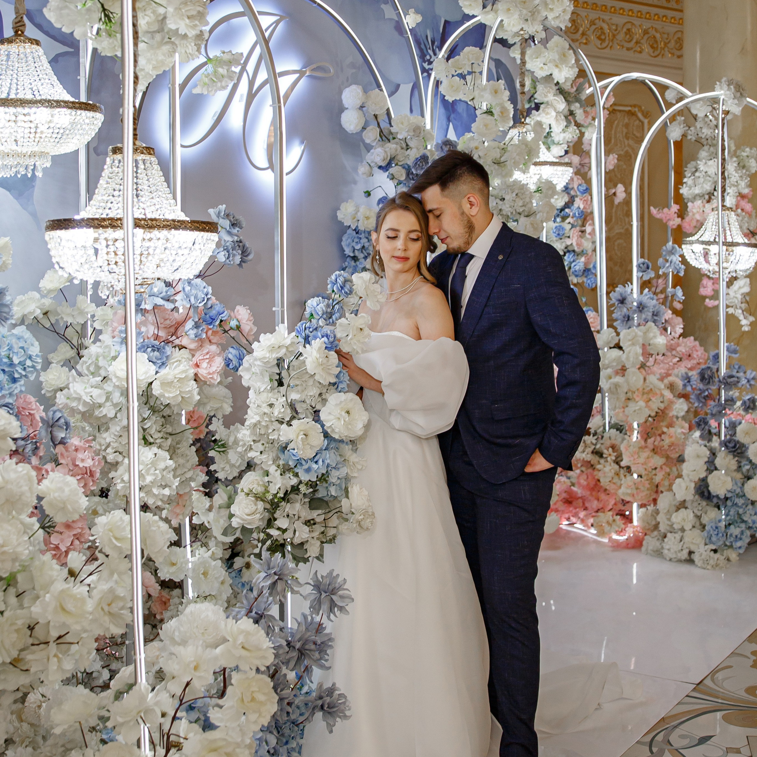 Регистрация брака в доме торжеств Сафиса. Свадебный фотограф Москва и МО Сергей Киржаев