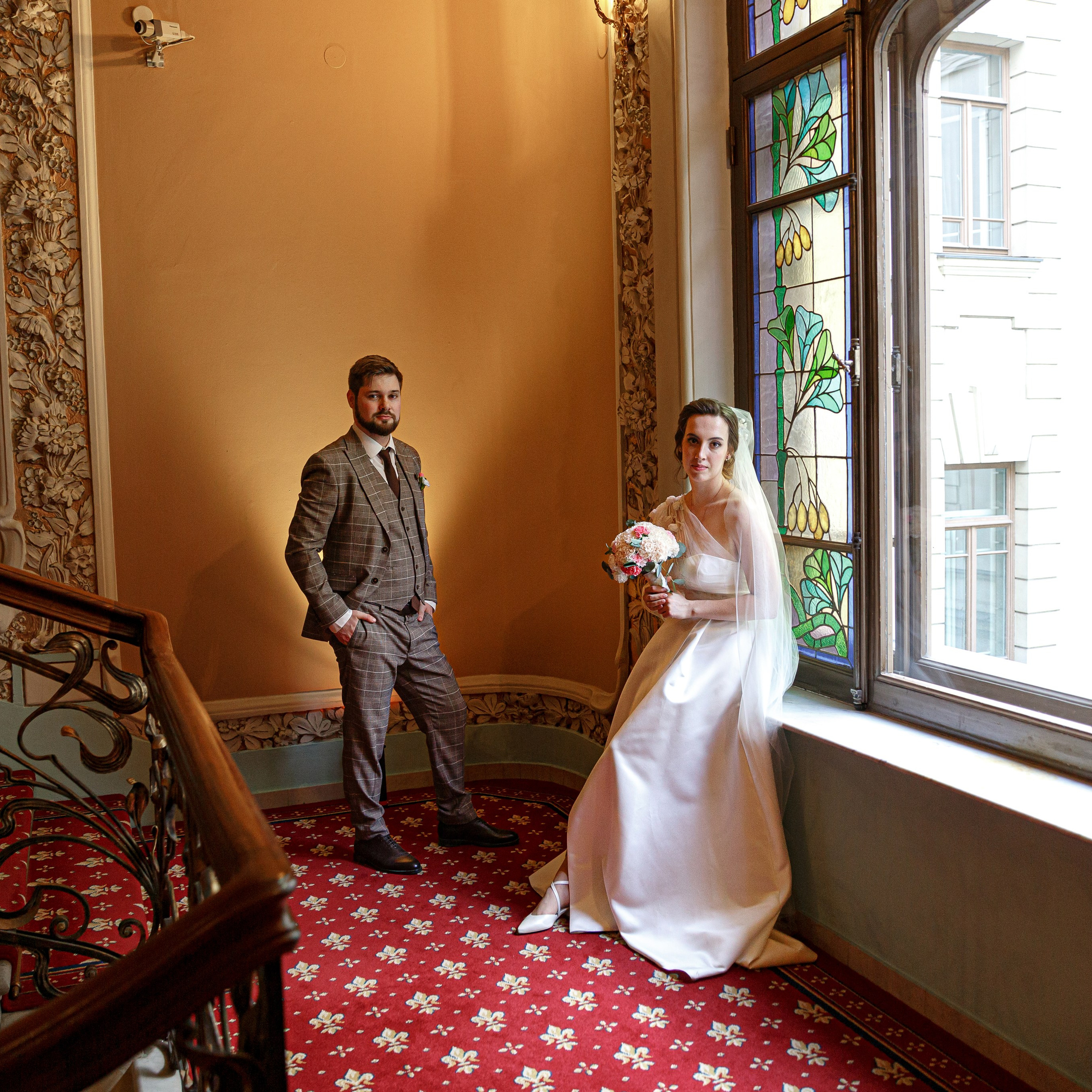 Регистрация брака в гостинице «Националь» г. Москва. Свадебный фотограф Москва и МО Сергей Киржаев