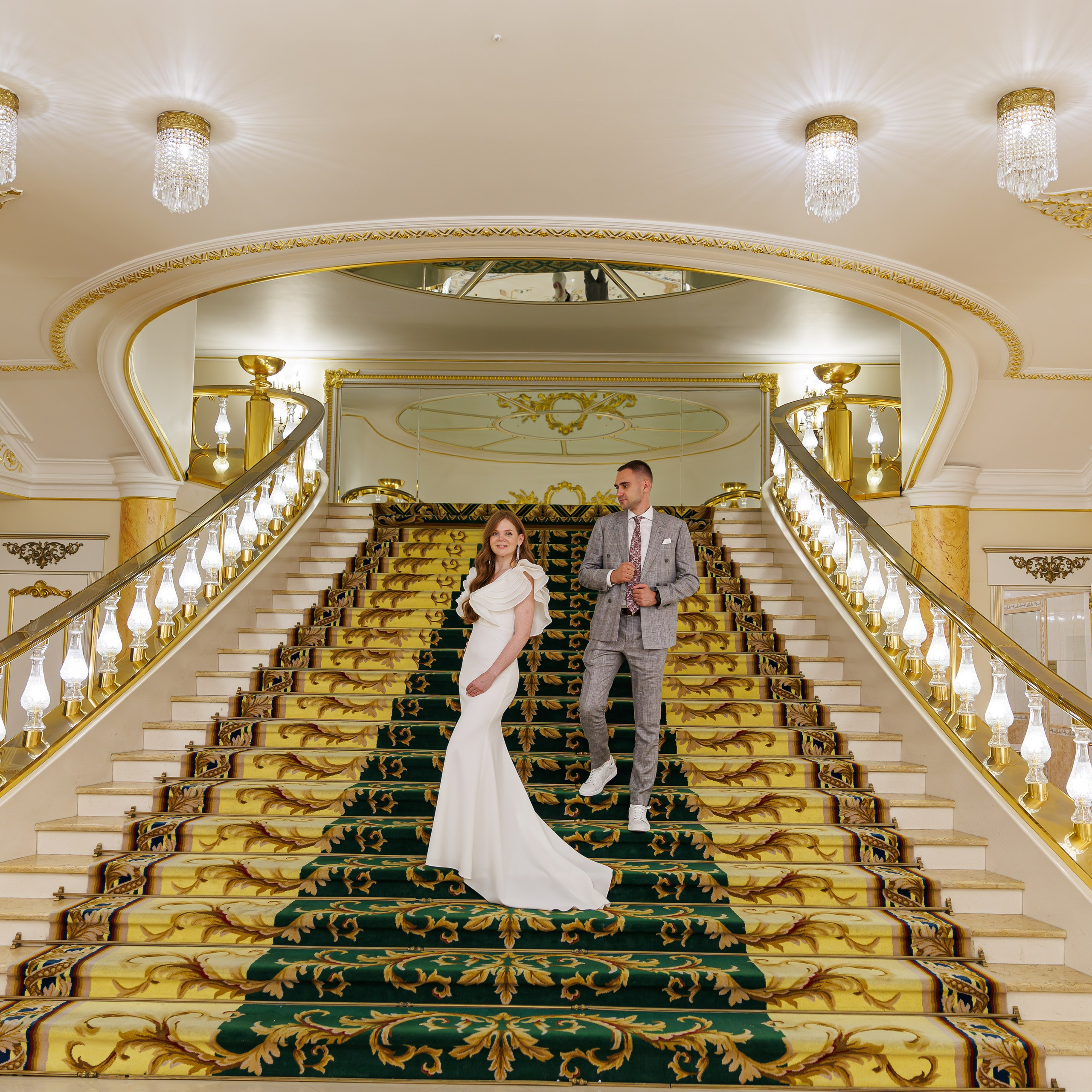 Регистрация брака в доме торжеств Сафиса. Свадебный фотограф Москва и МО Сергей Киржаев