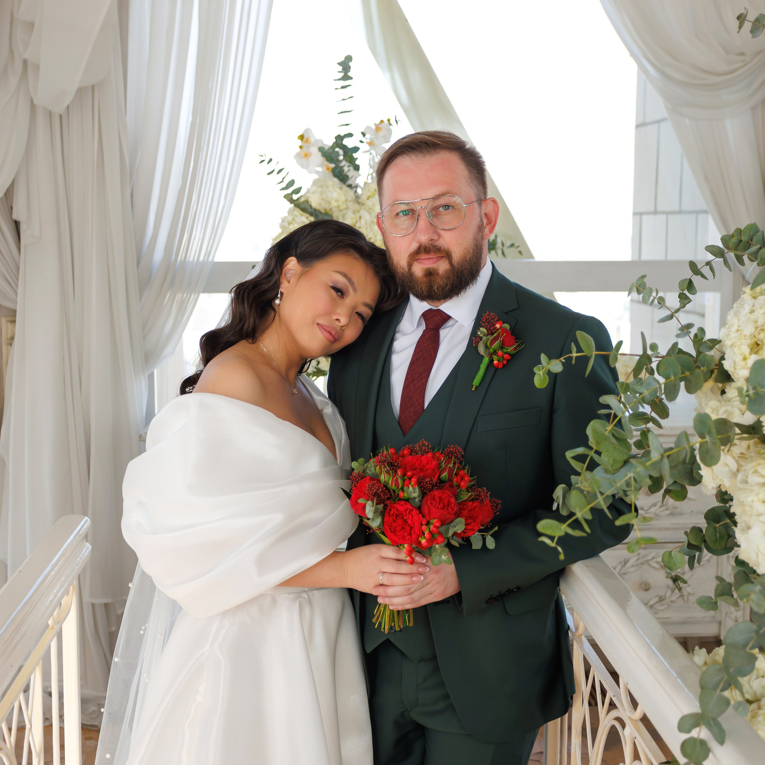 Регистрация брака в ресторане Романтик гостиница Украина. Свадебный фотограф Москва и МО Сергей Киржаев