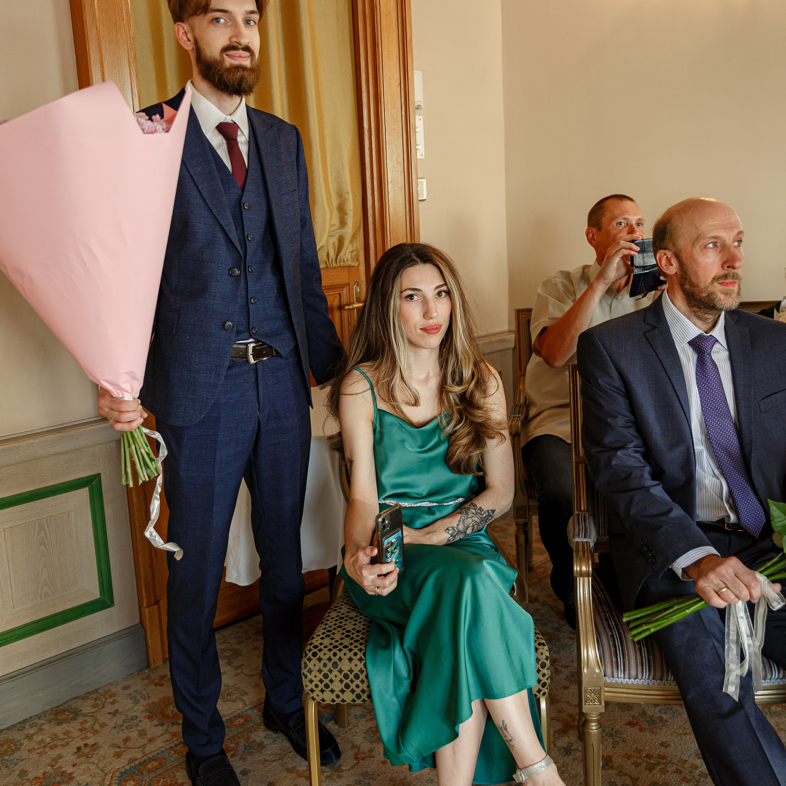 Регистрация брака в гостинице «Националь» г. Москва. Свадебный фотограф Москва и МО Сергей Киржаев