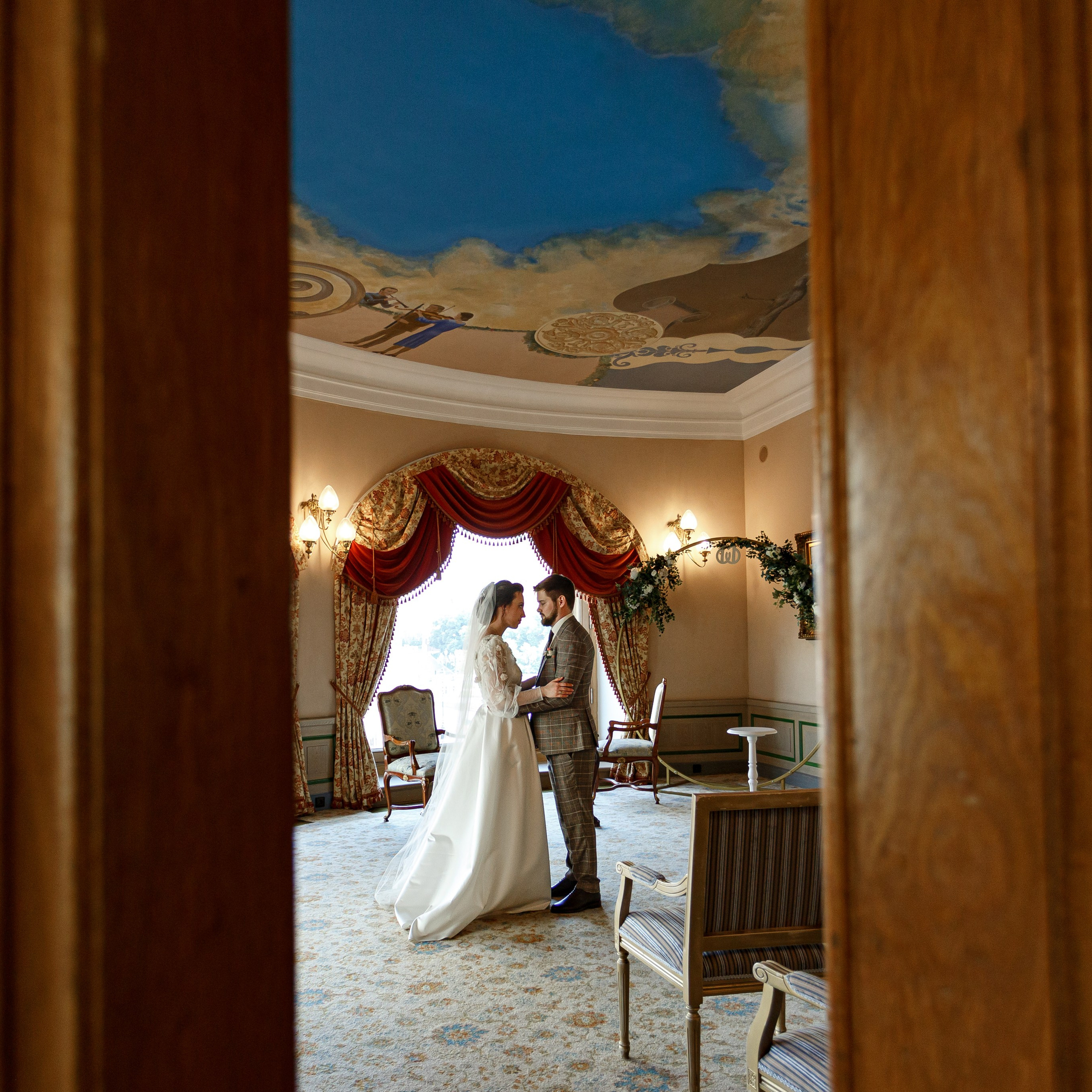 Регистрация брака в гостинице «Националь» г. Москва. Свадебный фотограф Москва и МО Сергей Киржаев