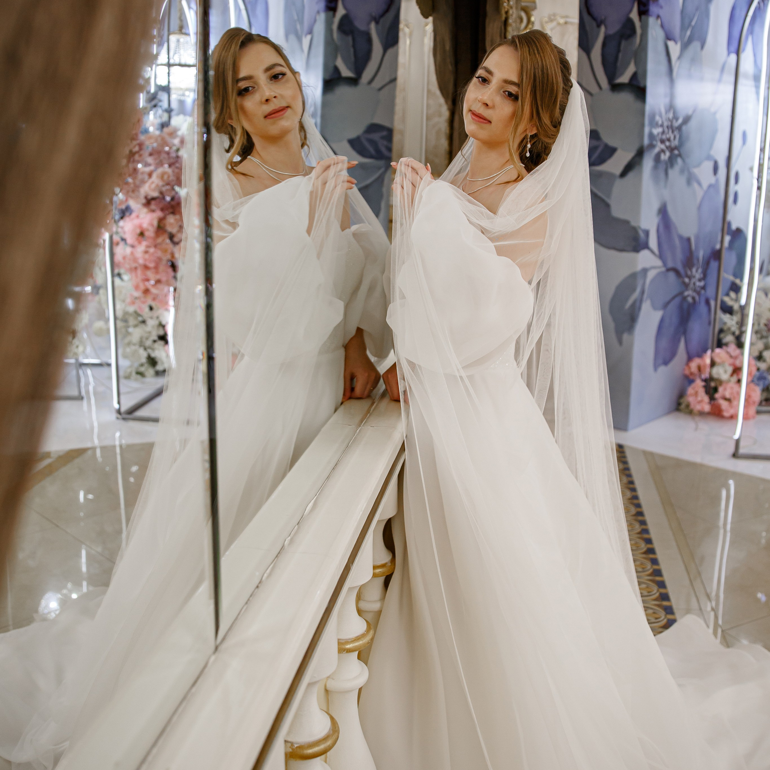 Регистрация брака в доме торжеств Сафиса. Свадебный фотограф Москва и МО Сергей Киржаев