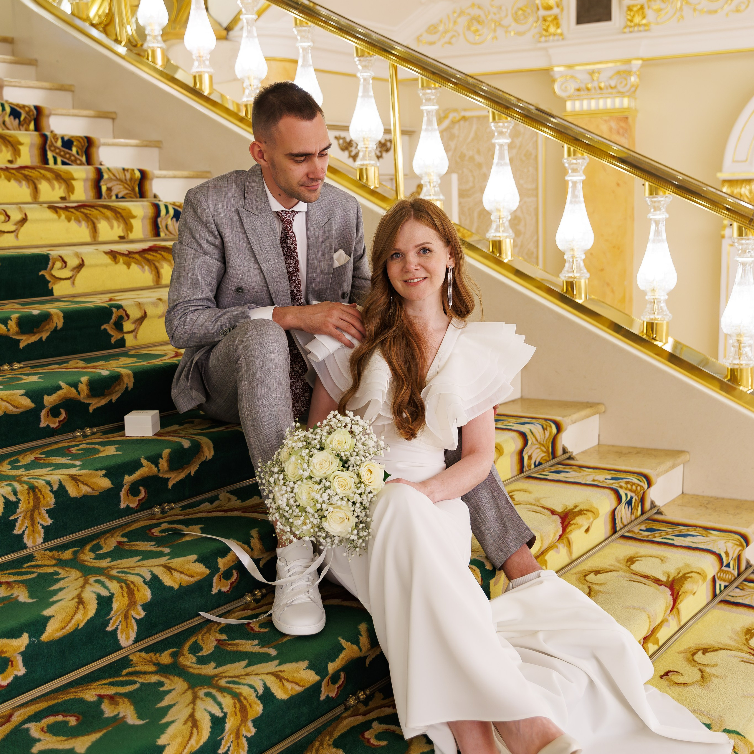 Регистрация брака в доме торжеств Сафиса. Свадебный фотограф Москва и МО Сергей Киржаев