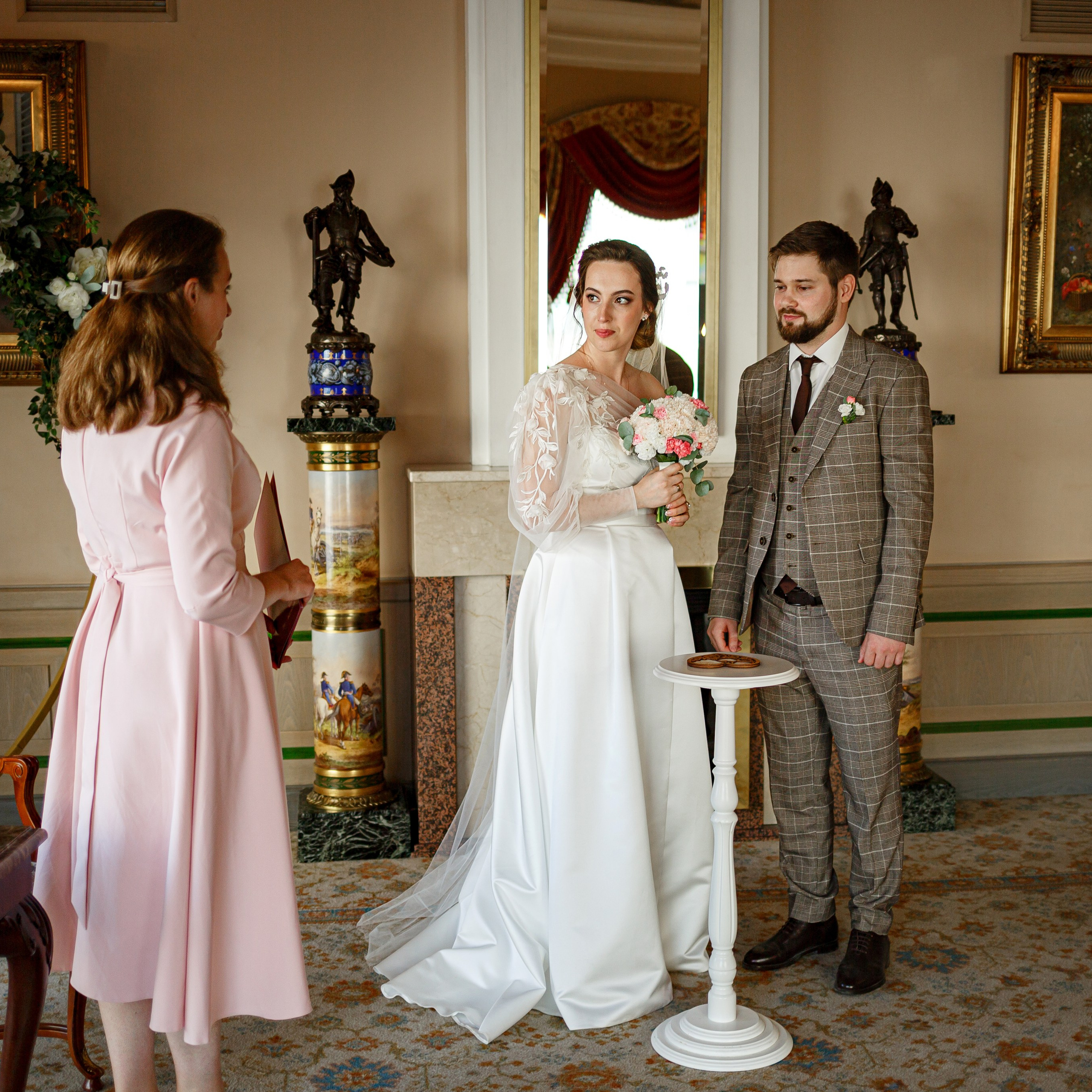 Регистрация брака в гостинице «Националь» г. Москва. Свадебный фотограф Москва и МО Сергей Киржаев