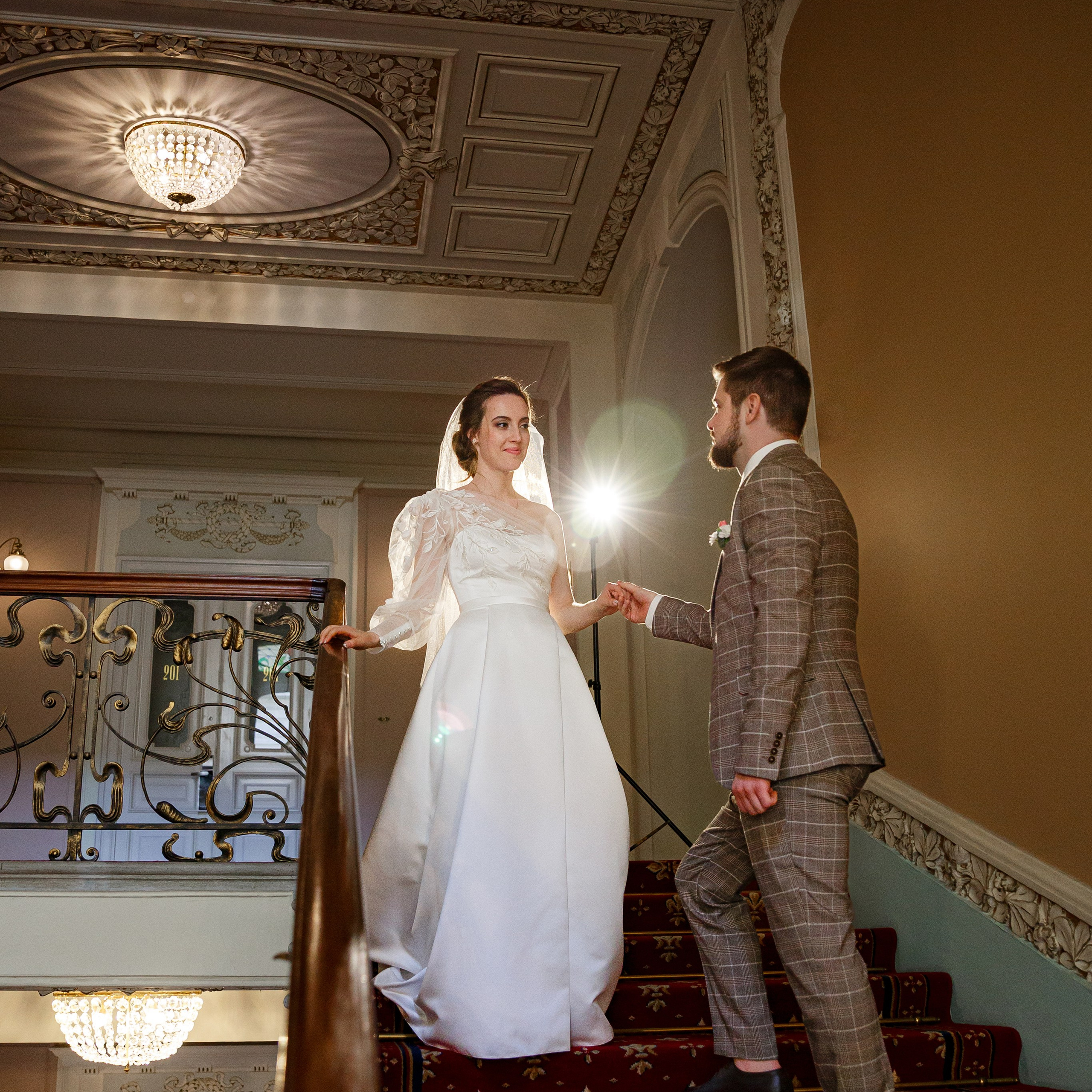 Регистрация брака в гостинице «Националь» г. Москва. Свадебный фотограф Москва и МО Сергей Киржаев