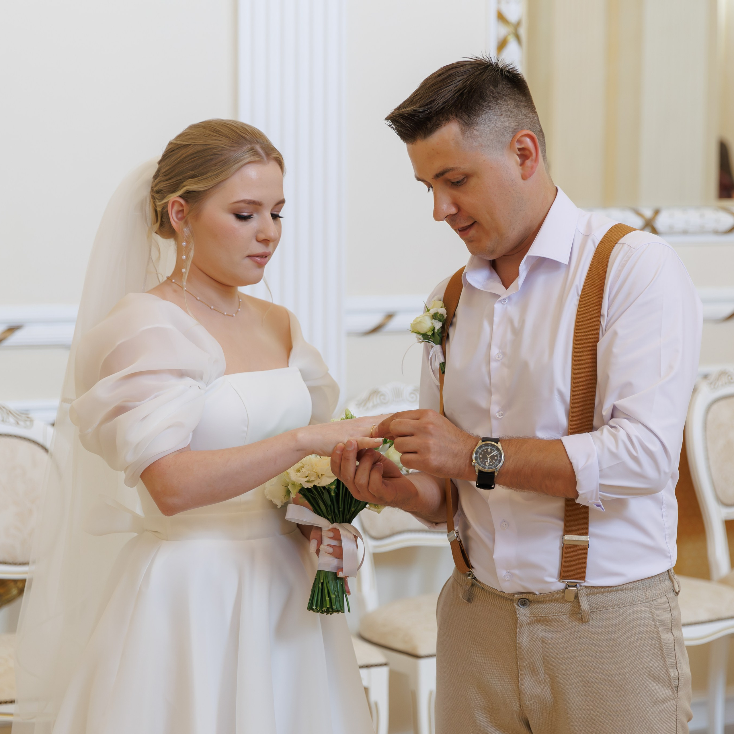 Загс Раменское регистрация брака, фотосессия. Свадебный фотограф Москва и МО Сергей Киржаев