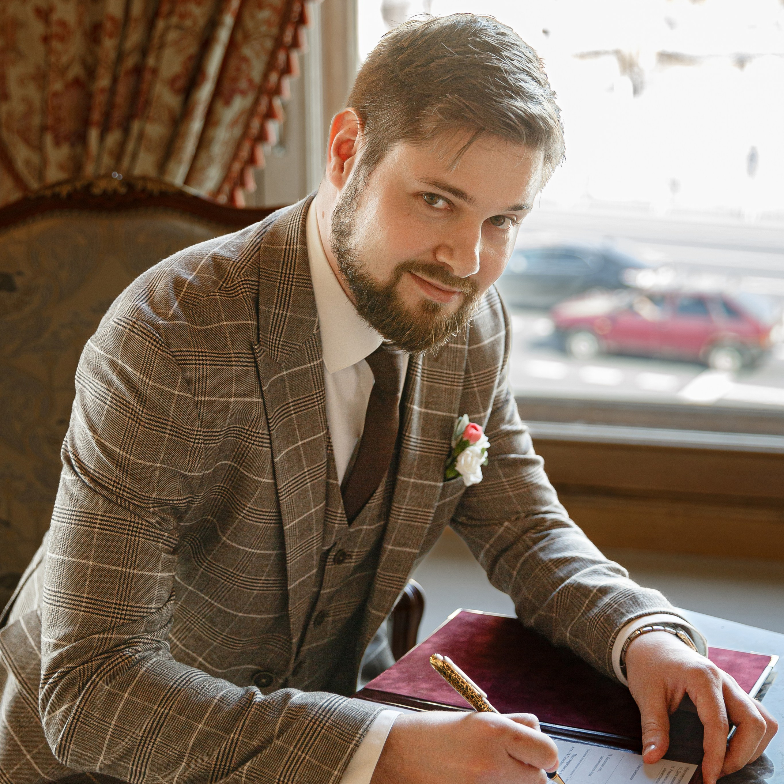 Регистрация брака в гостинице «Националь» г. Москва. Свадебный фотограф Москва и МО Сергей Киржаев