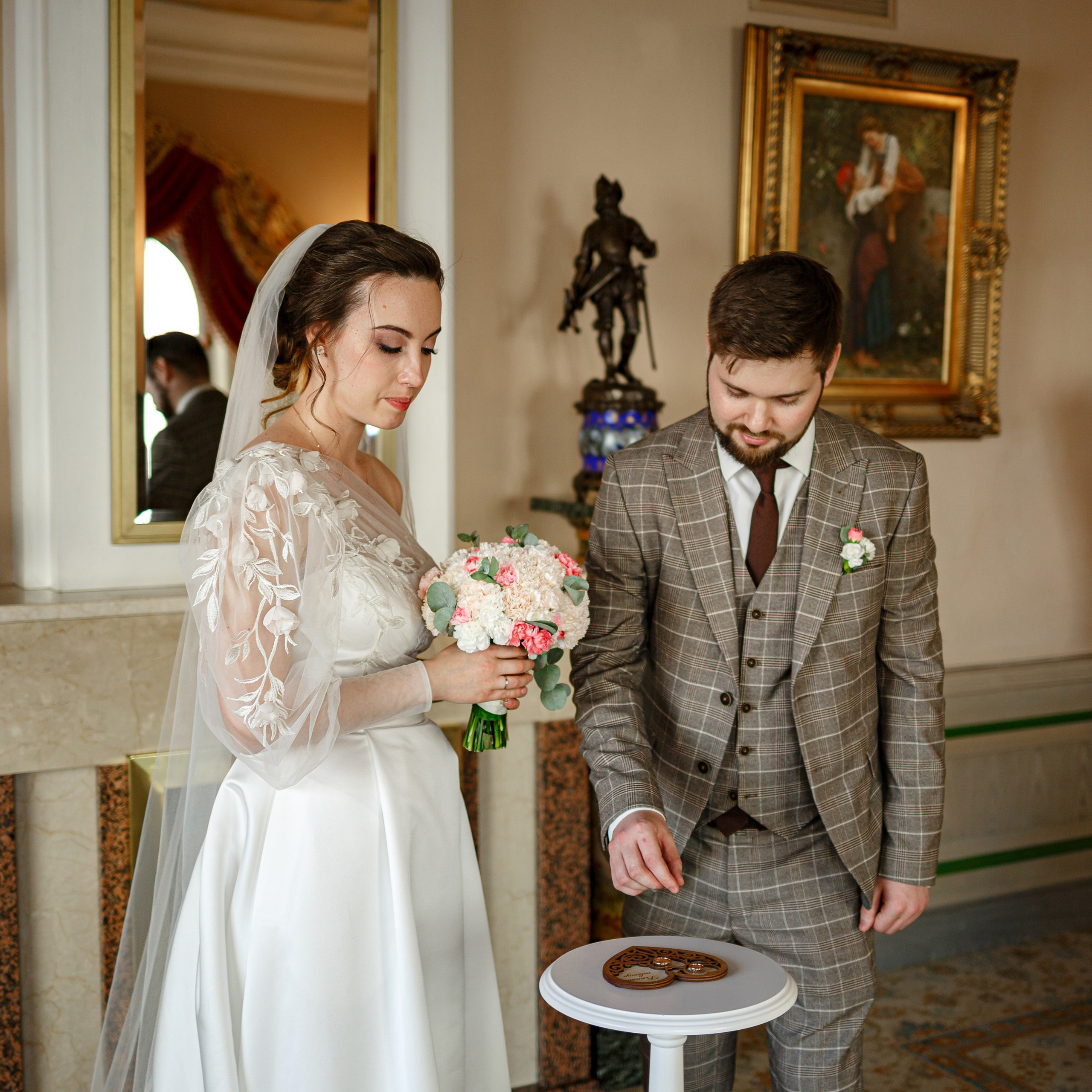 Регистрация брака в гостинице «Националь» г. Москва. Свадебный фотограф Москва и МО Сергей Киржаев