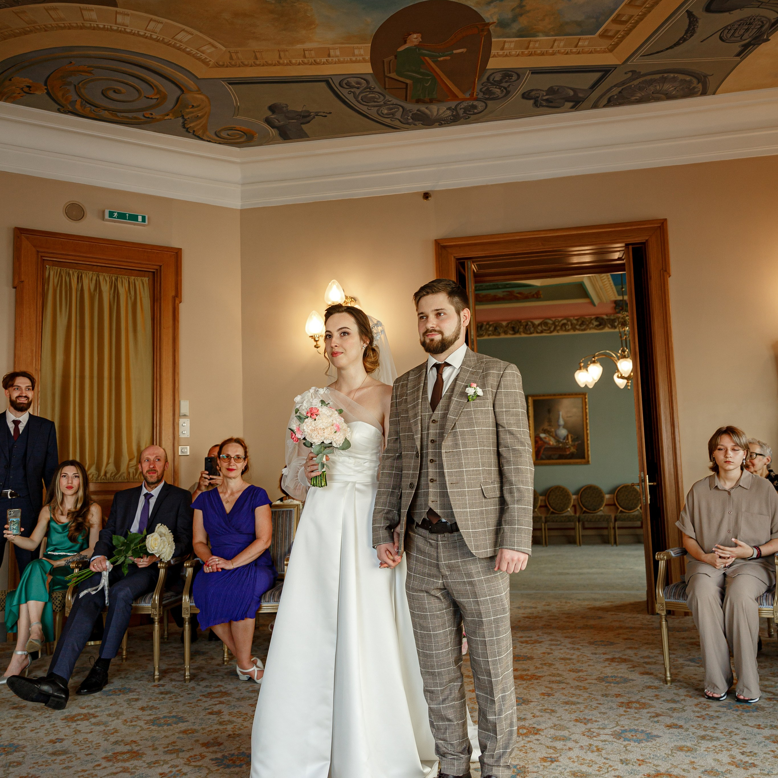 Регистрация брака в гостинице «Националь» г. Москва. Свадебный фотограф Москва и МО Сергей Киржаев