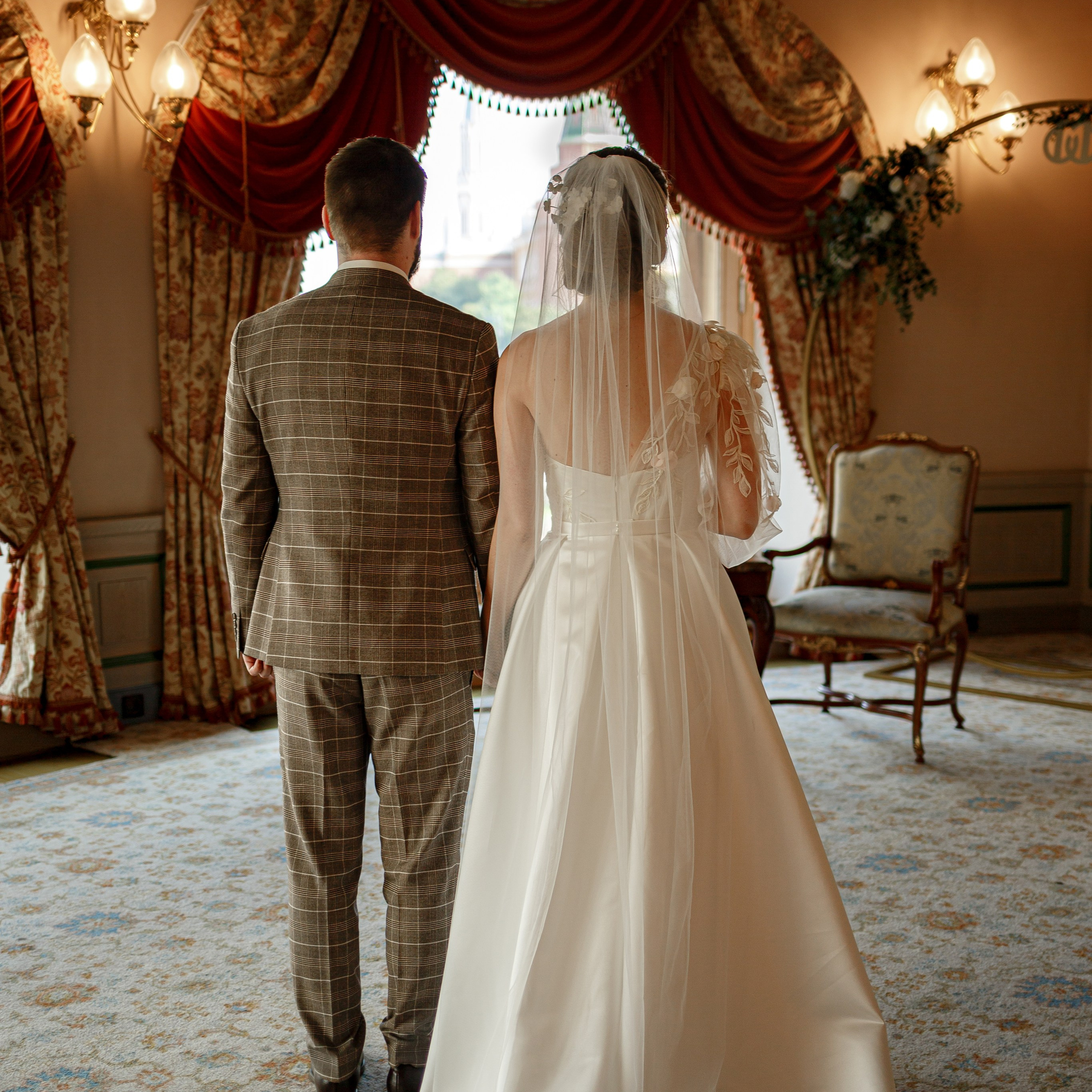 Регистрация брака в гостинице «Националь» г. Москва. Свадебный фотограф Москва и МО Сергей Киржаев