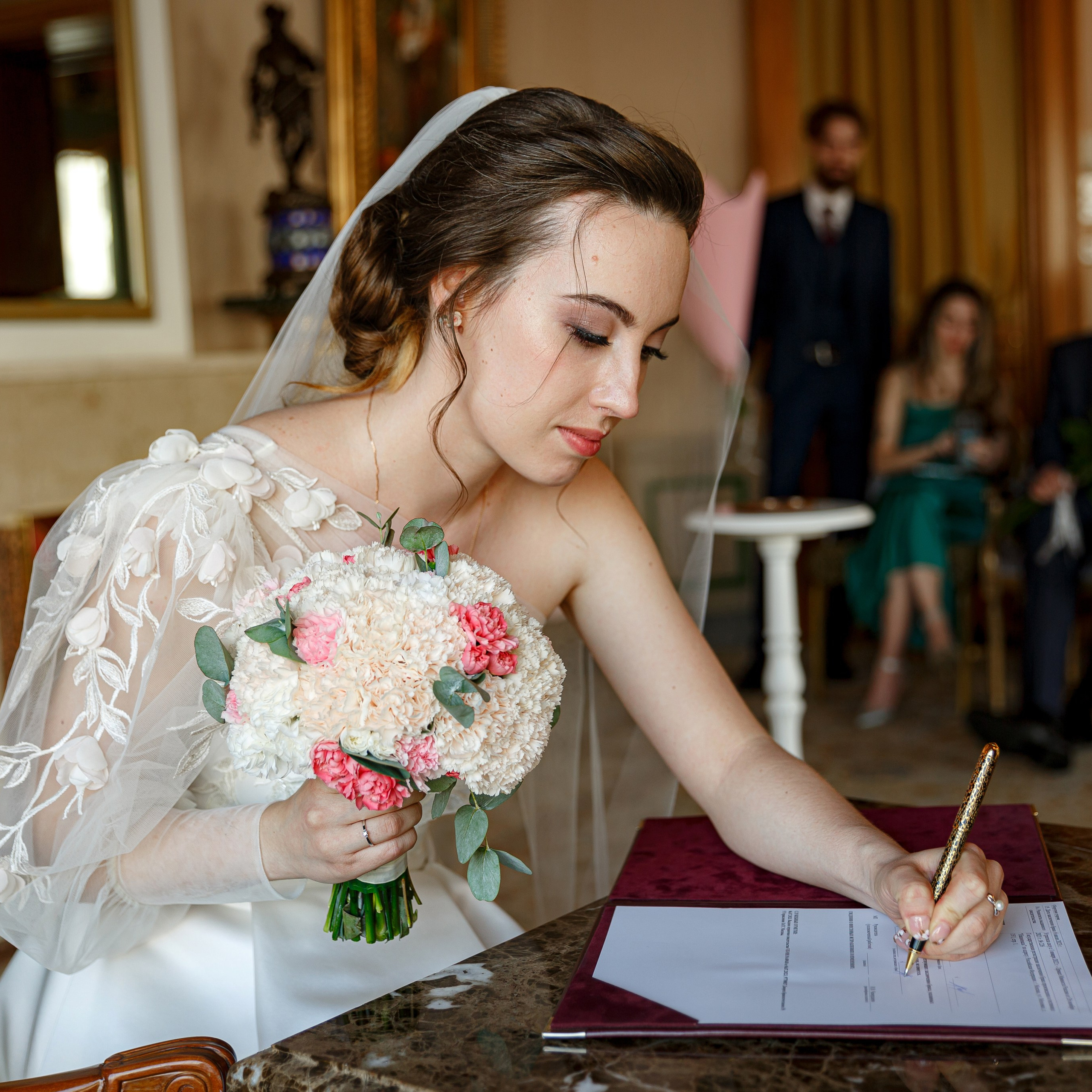 Регистрация брака в гостинице «Националь» г. Москва. Свадебный фотограф Москва и МО Сергей Киржаев