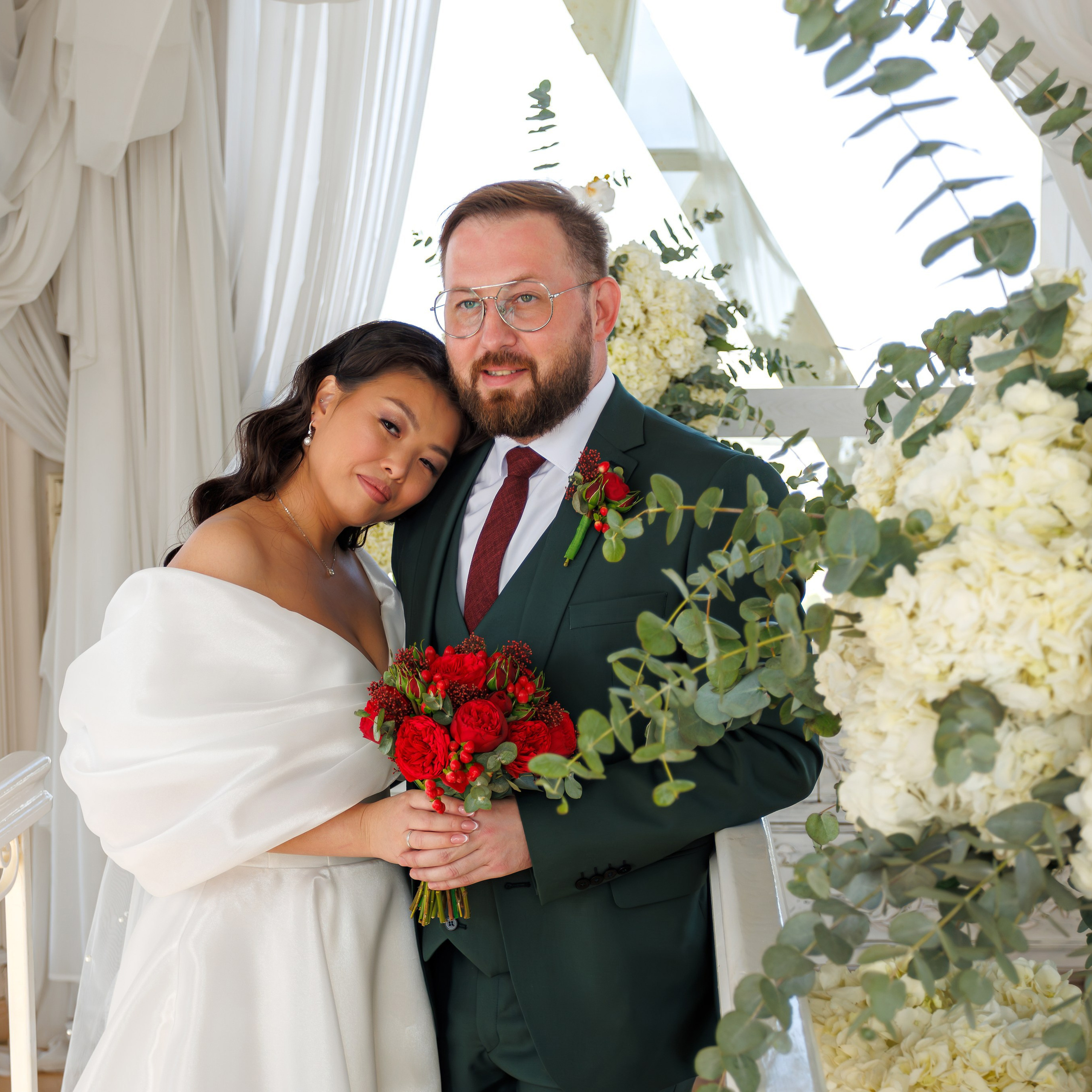 Регистрация брака в ресторане Романтик гостиница Украина. Свадебный фотограф Москва и МО Сергей Киржаев