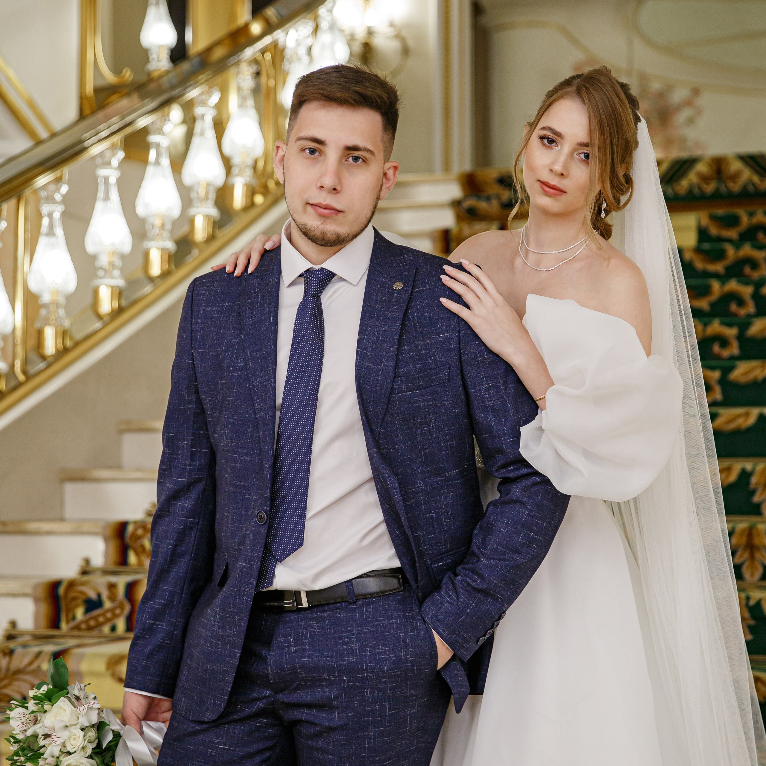 Регистрация брака в доме торжеств Сафиса. Свадебный фотограф Москва и МО Сергей Киржаев