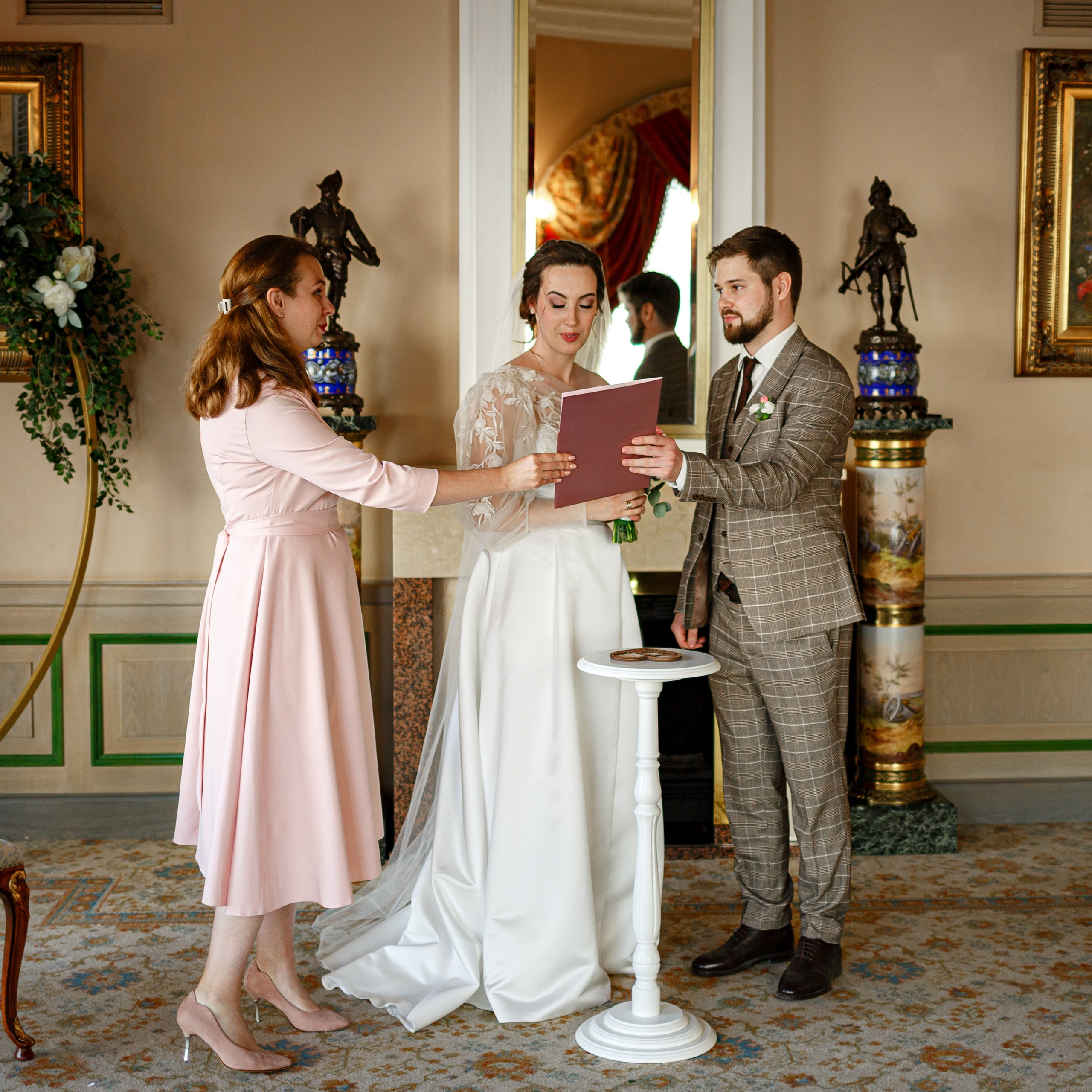 Регистрация брака в гостинице «Националь» г. Москва. Свадебный фотограф Москва и МО Сергей Киржаев