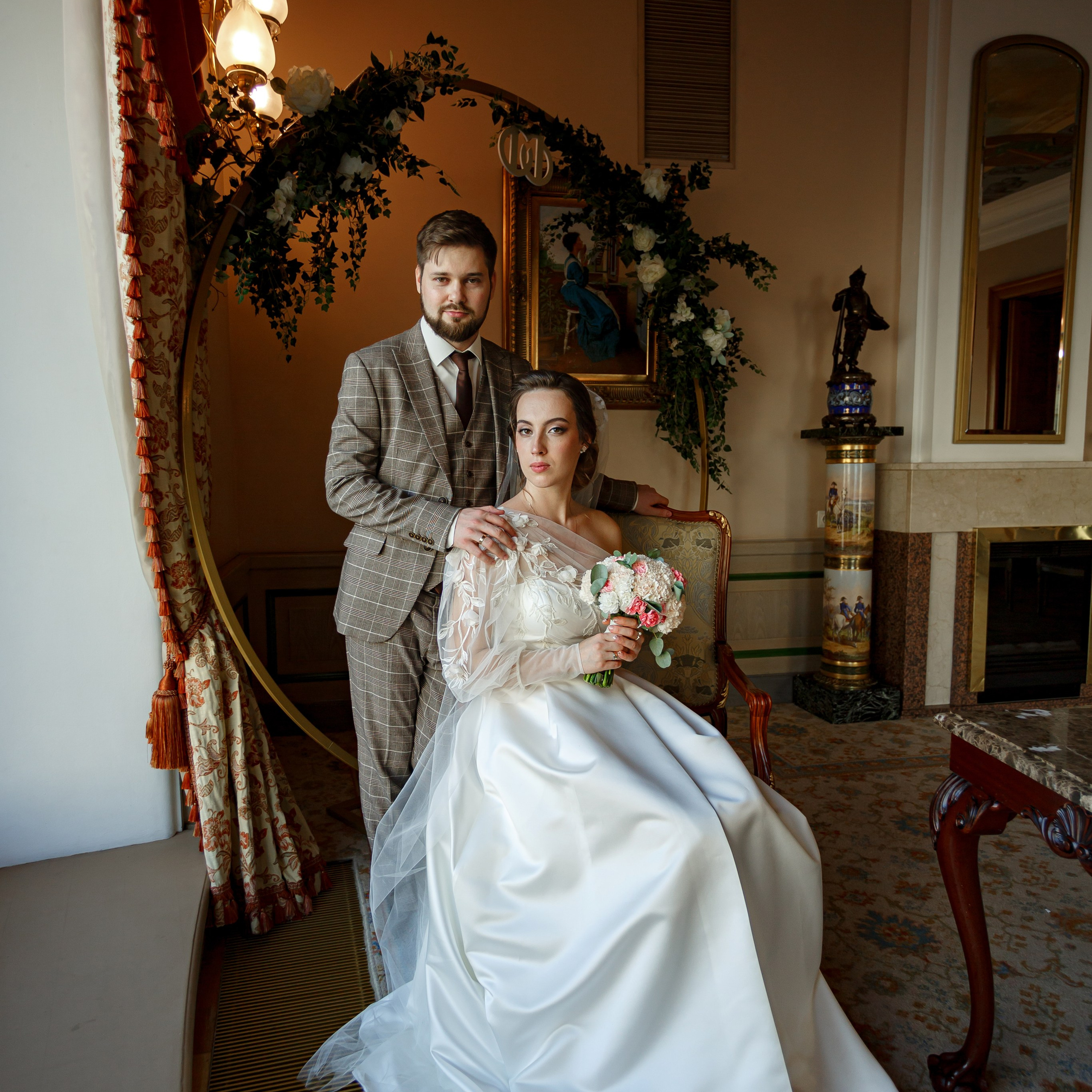 Регистрация брака в гостинице «Националь» г. Москва. Свадебный фотограф Москва и МО Сергей Киржаев