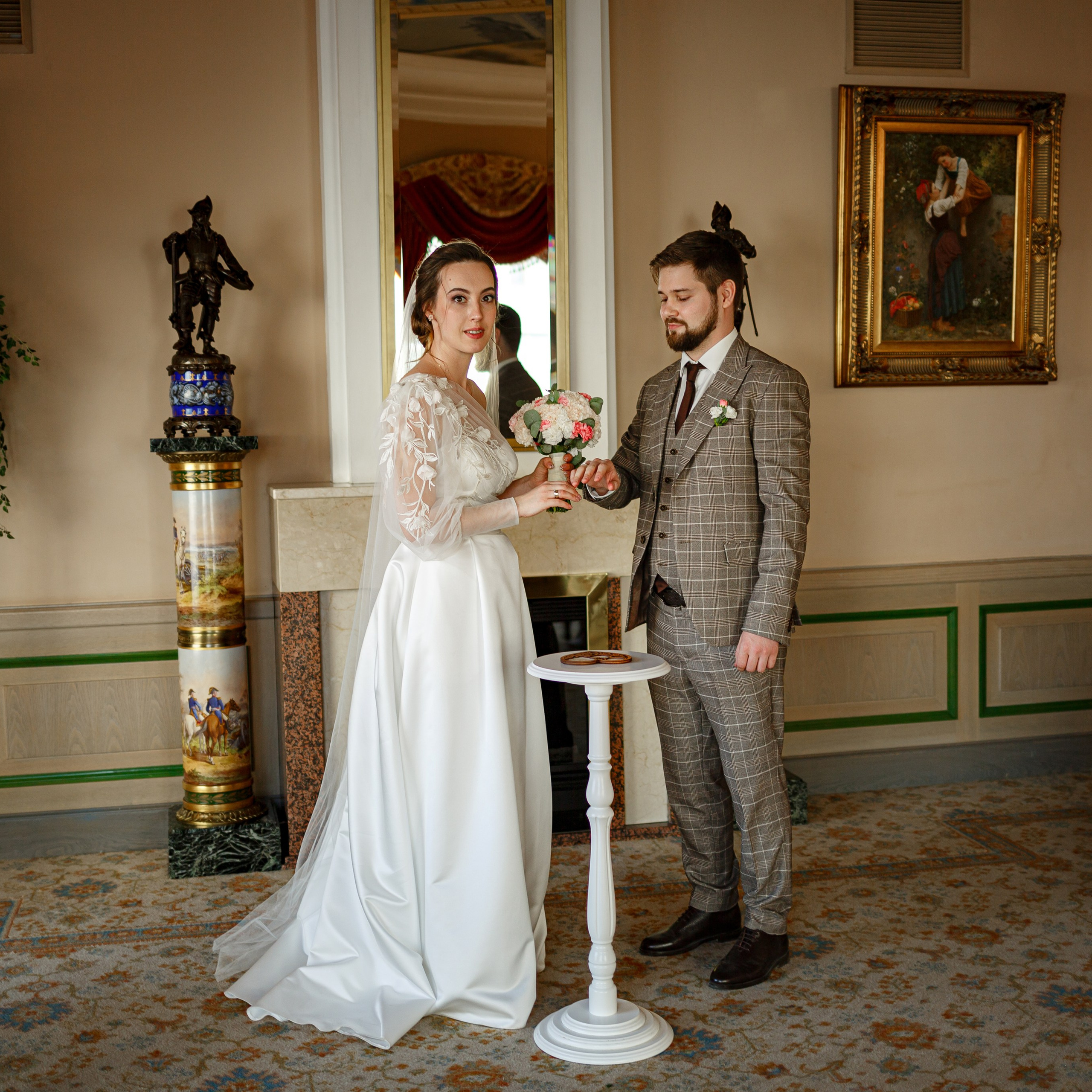 Регистрация брака в гостинице «Националь» г. Москва. Свадебный фотограф Москва и МО Сергей Киржаев